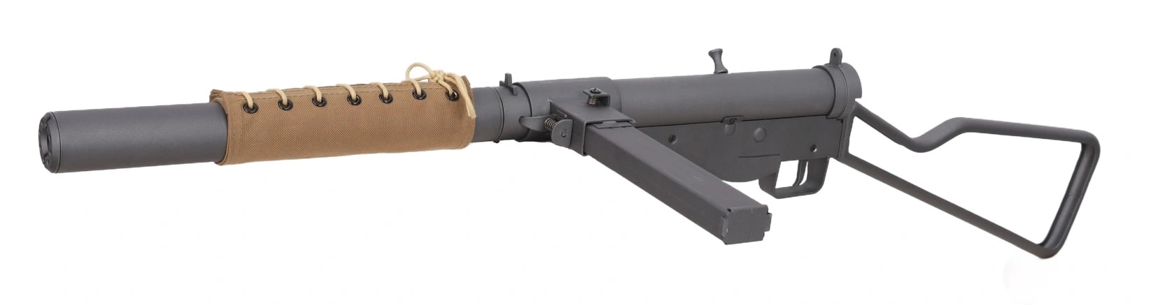 Specna Arms RETRO Sten MK.II S X-ASR Tracer AEG Submachine Gun - Grey