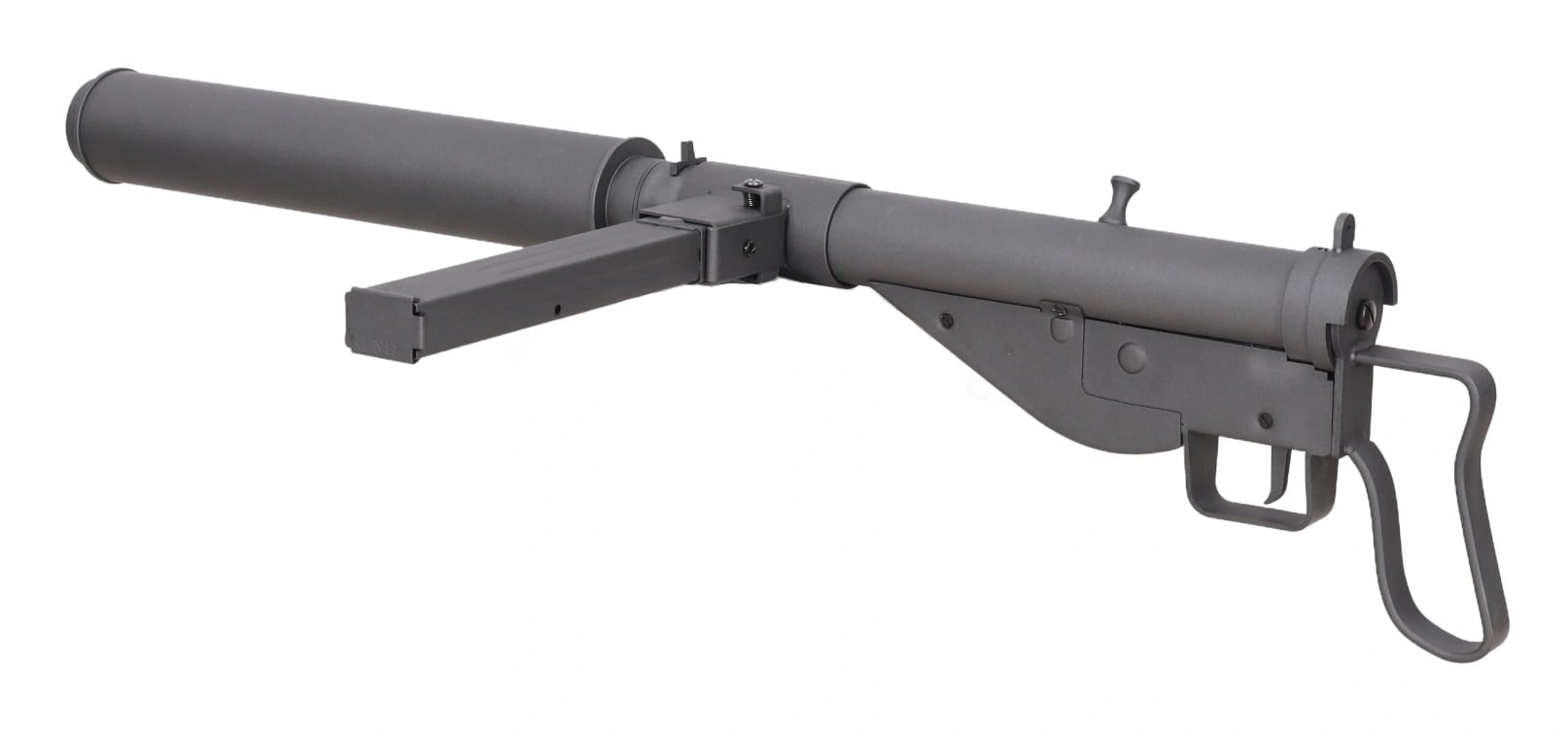 Пістолет-кулемет AEG Specna Arms RETRO Sten MK.II S Command Grip X-ASR Tracer - Grey