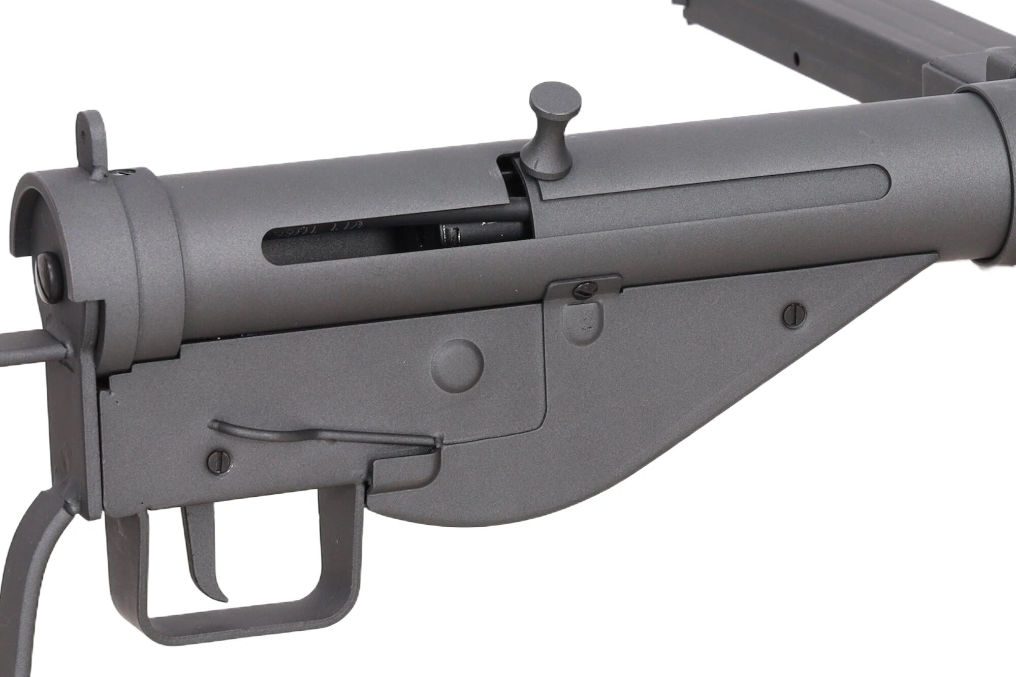 Пістолет-кулемет AEG Specna Arms RETRO Sten MK.II S Command Grip X-ASR Tracer - Grey