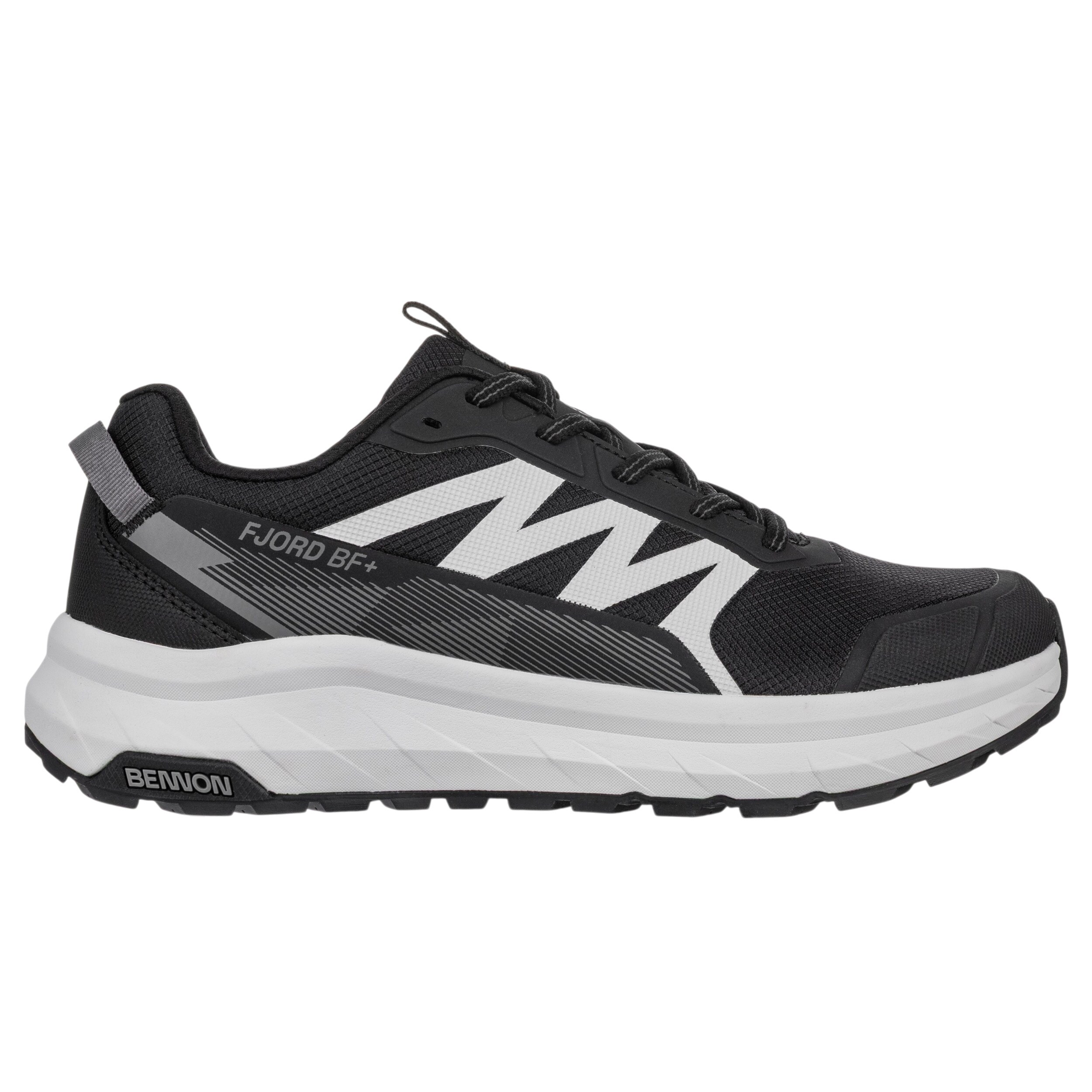 Buty Bennon Fjord Barefoot+ O1 Low - Black/White