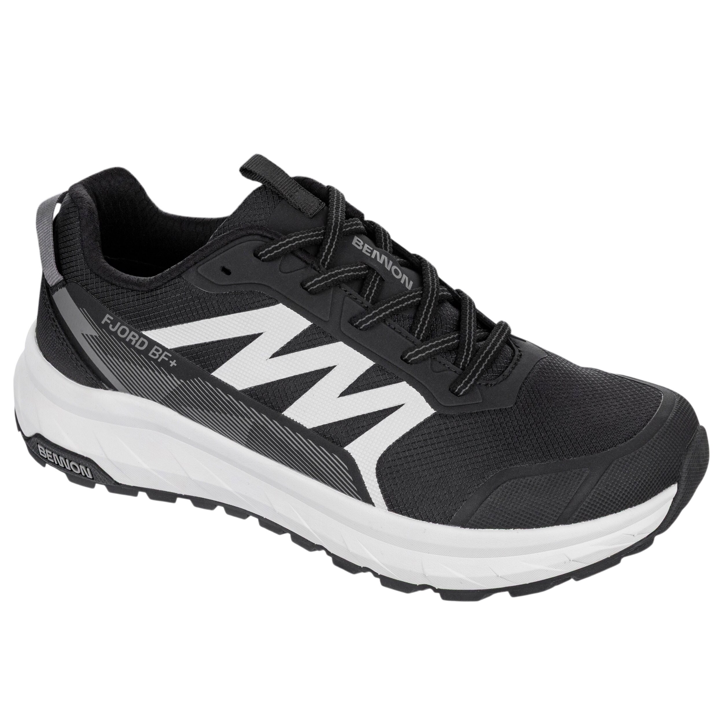 Buty Bennon Fjord Barefoot+ O1 Low - Black/White