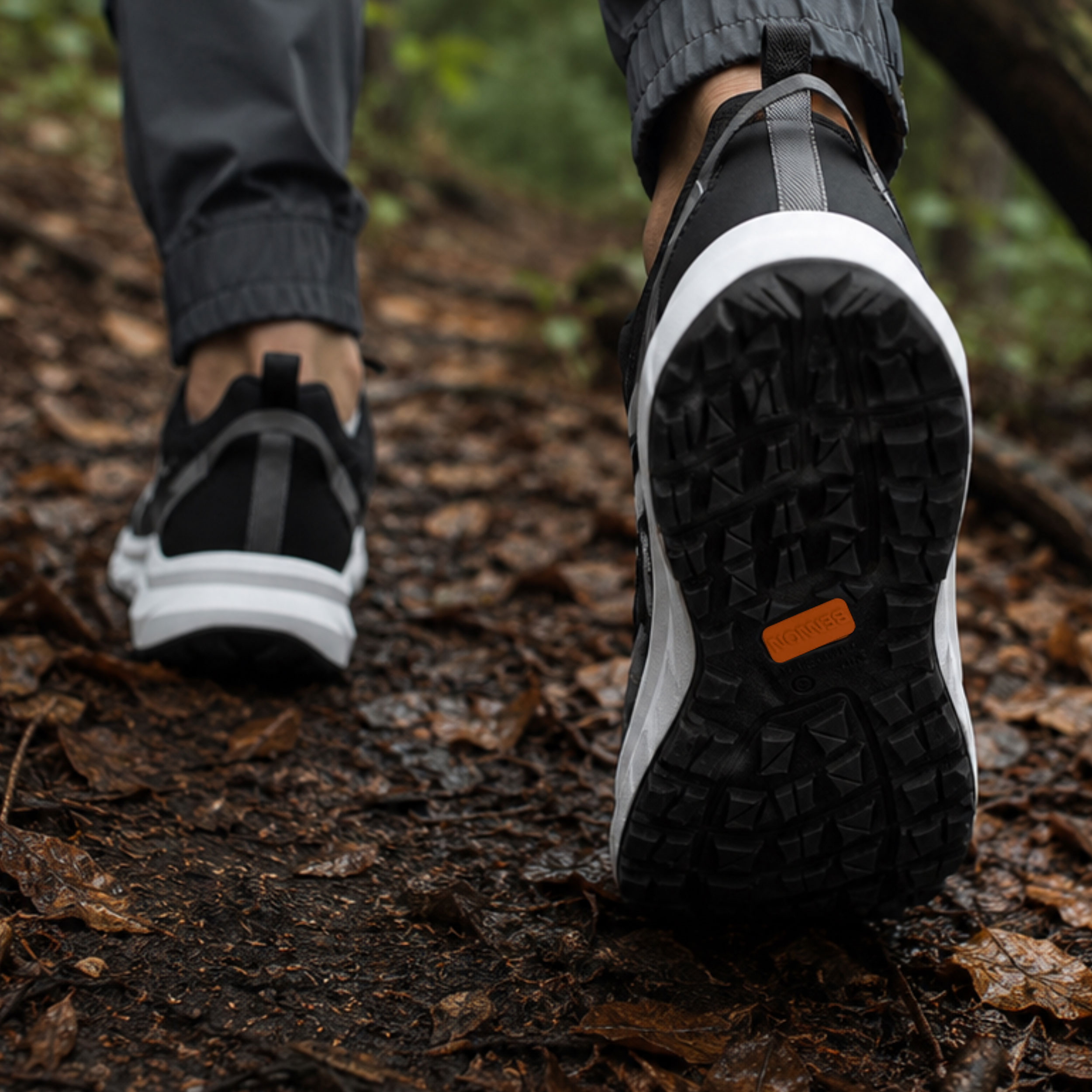 Buty Bennon Fjord Barefoot+ O1 Low - Black/White