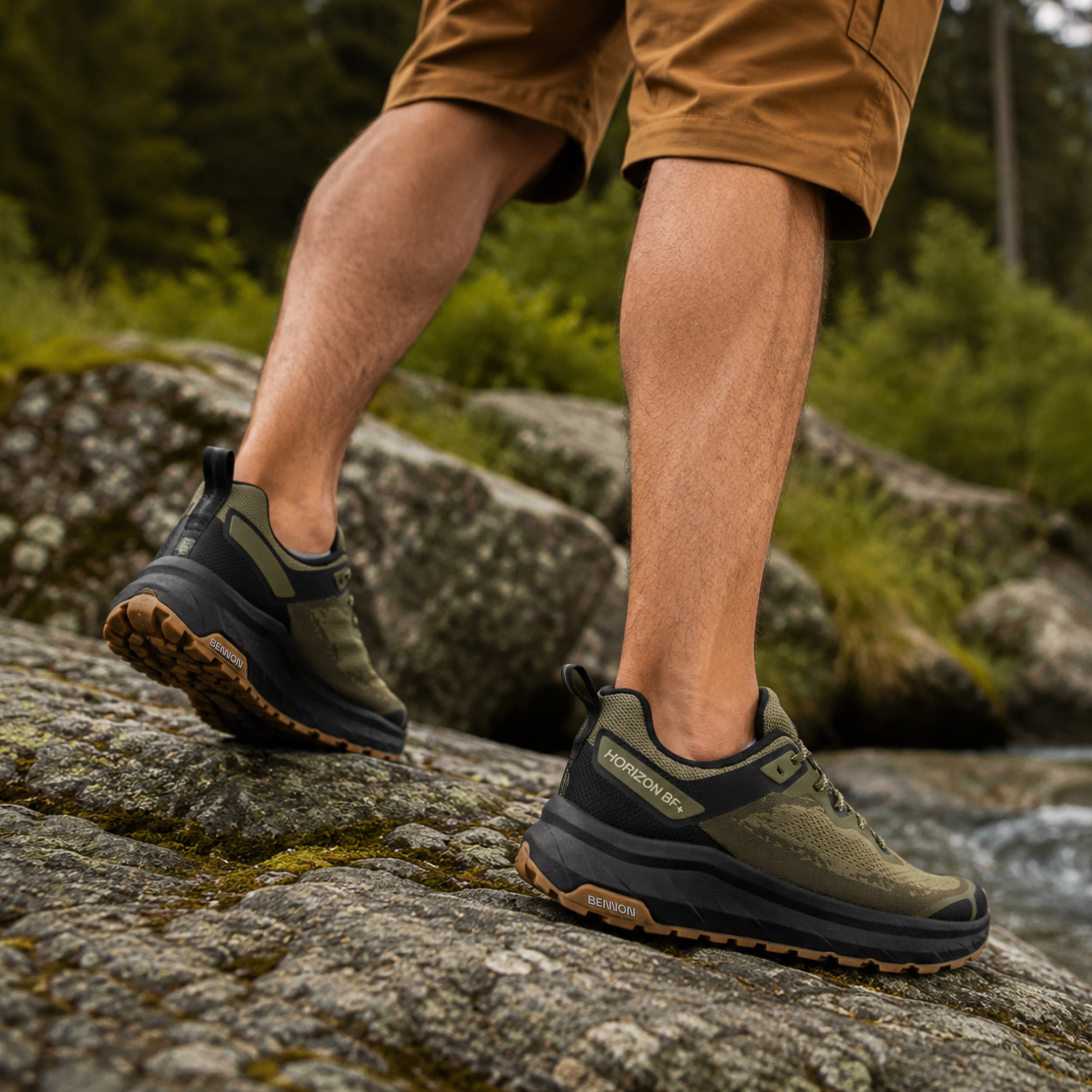 Buty Bennon Horizon Barefoot+ O1 Low - Khaki