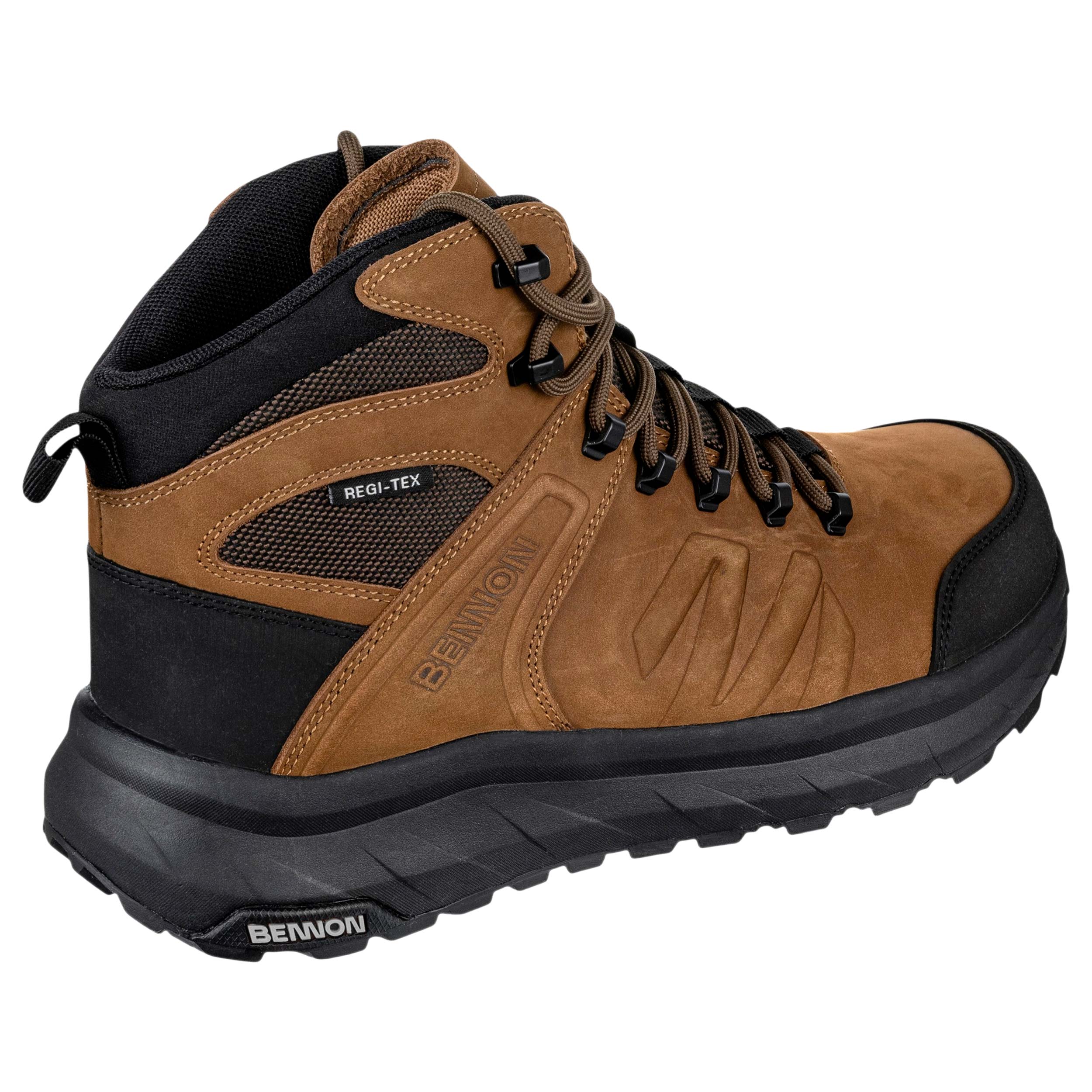 Buty Bennon Terenno Barefoot+ 06 Mid - Brown