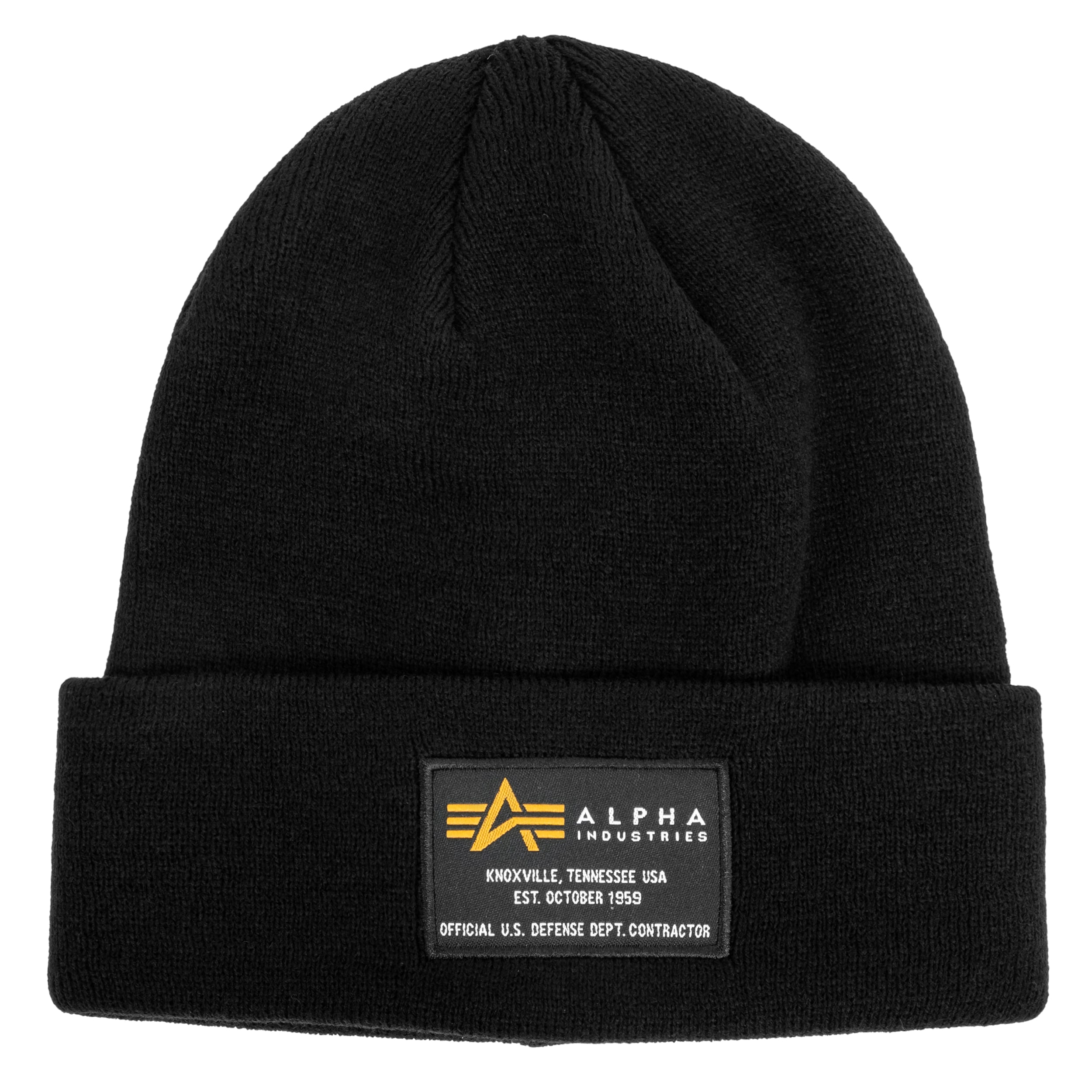 Czapka Alpha Industries Crew Beanie - Black