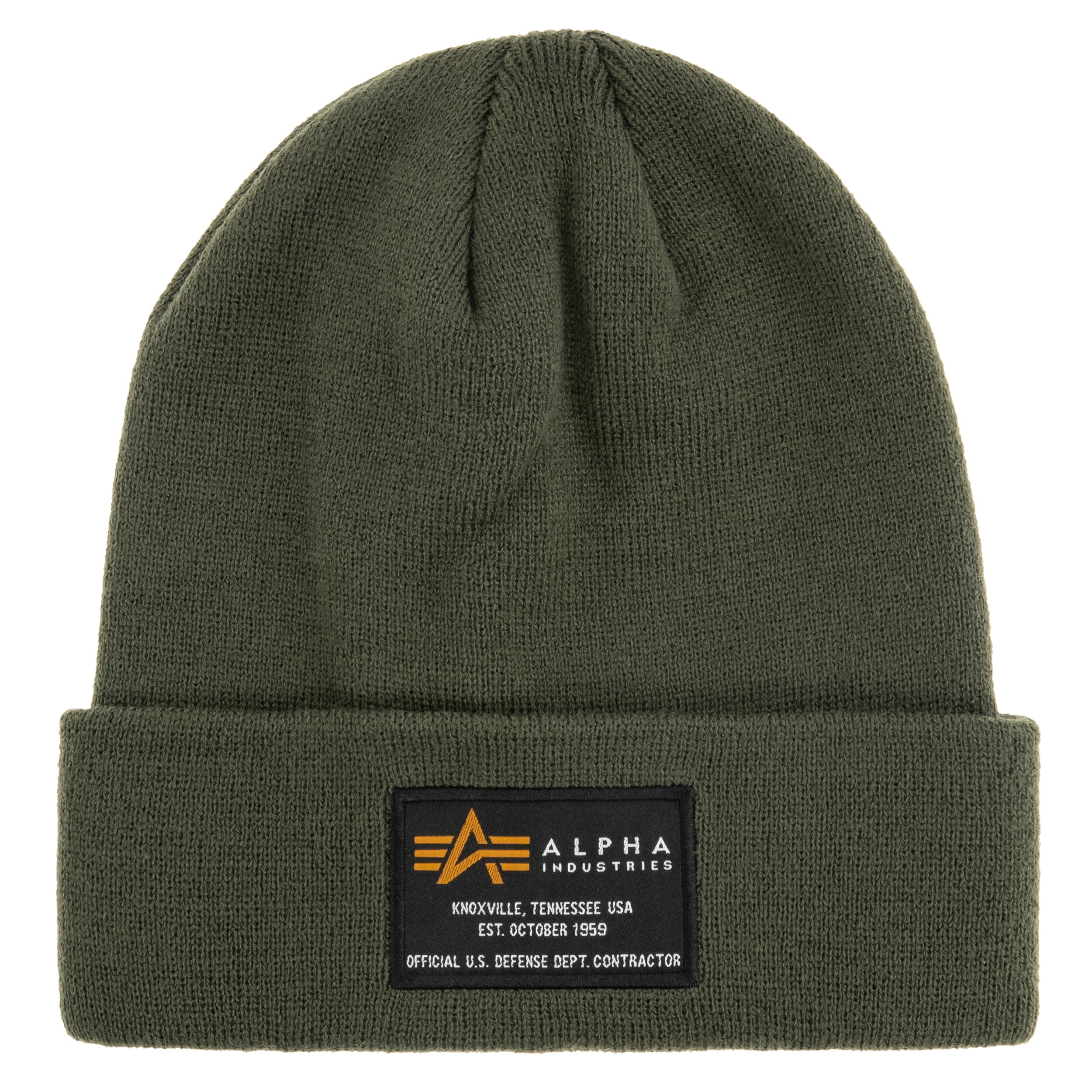 Czapka Alpha Industries Crew Beanie - Dark Green