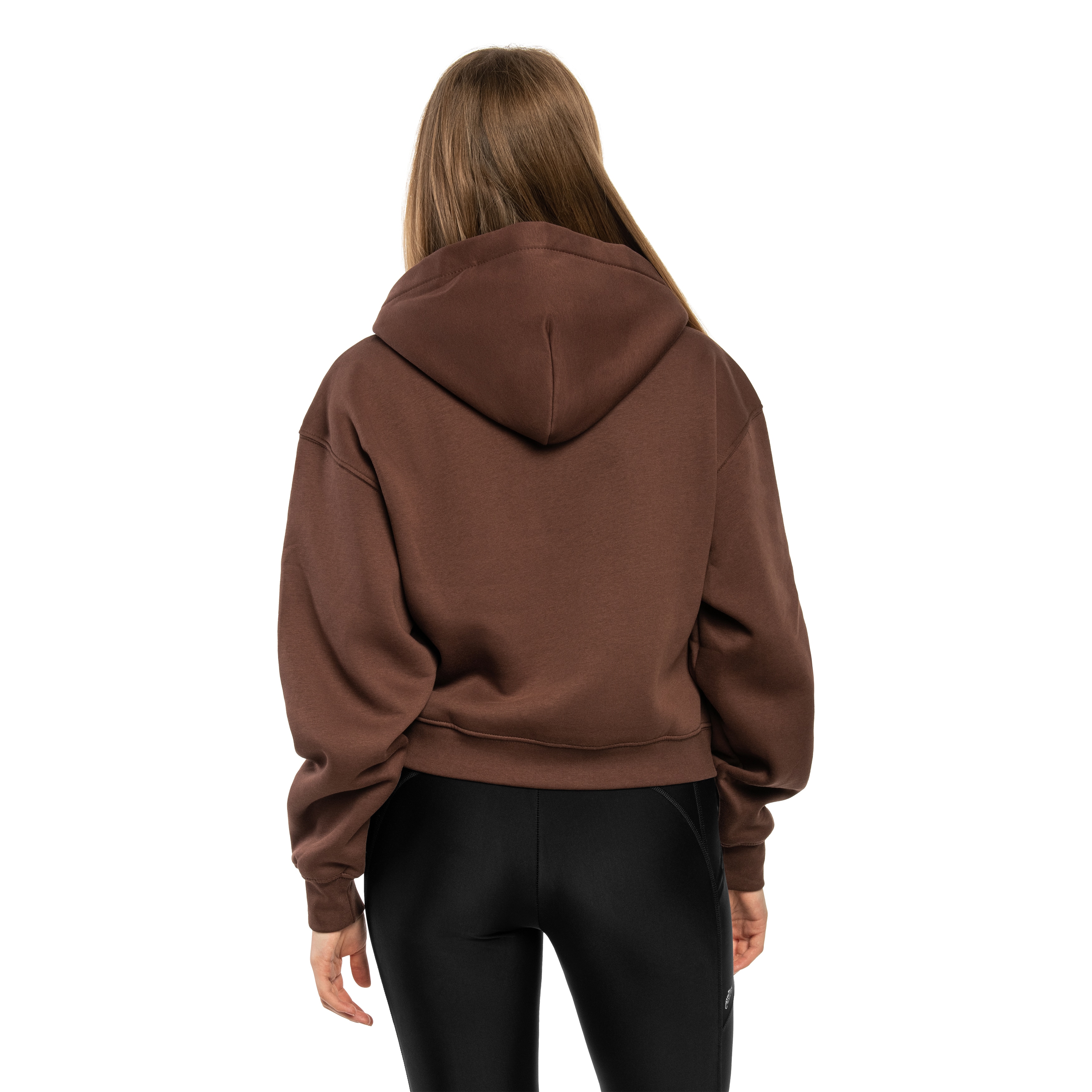 Bluza damska Alpha Industries Basic Small Logo Hoodie - Powder Brown