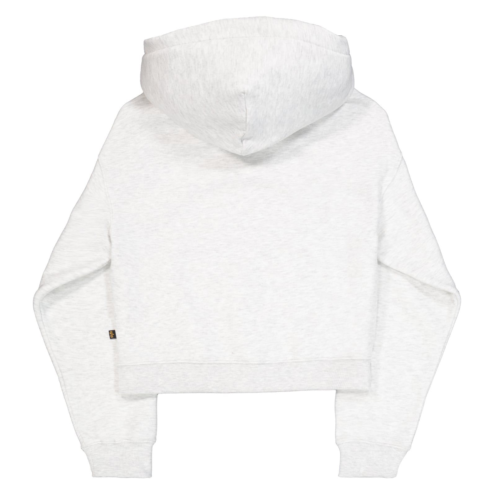 Bluza damska Alpha Industries Basic Small Logo Hoodie - Pastel Grey/Melange