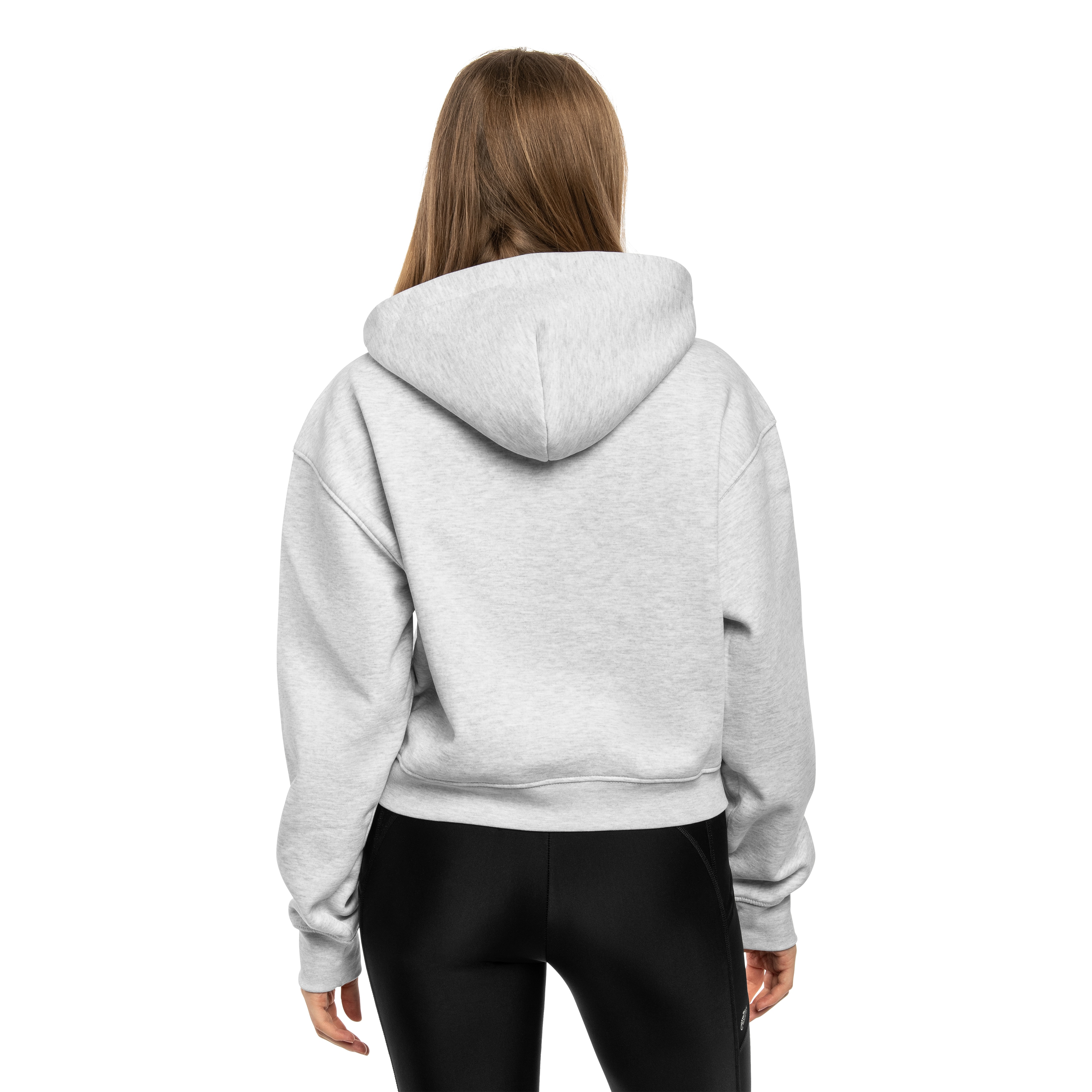 Жіноча кофта Alpha Industries Basic Small Logo Hoodie - Pastel Grey/Melange
