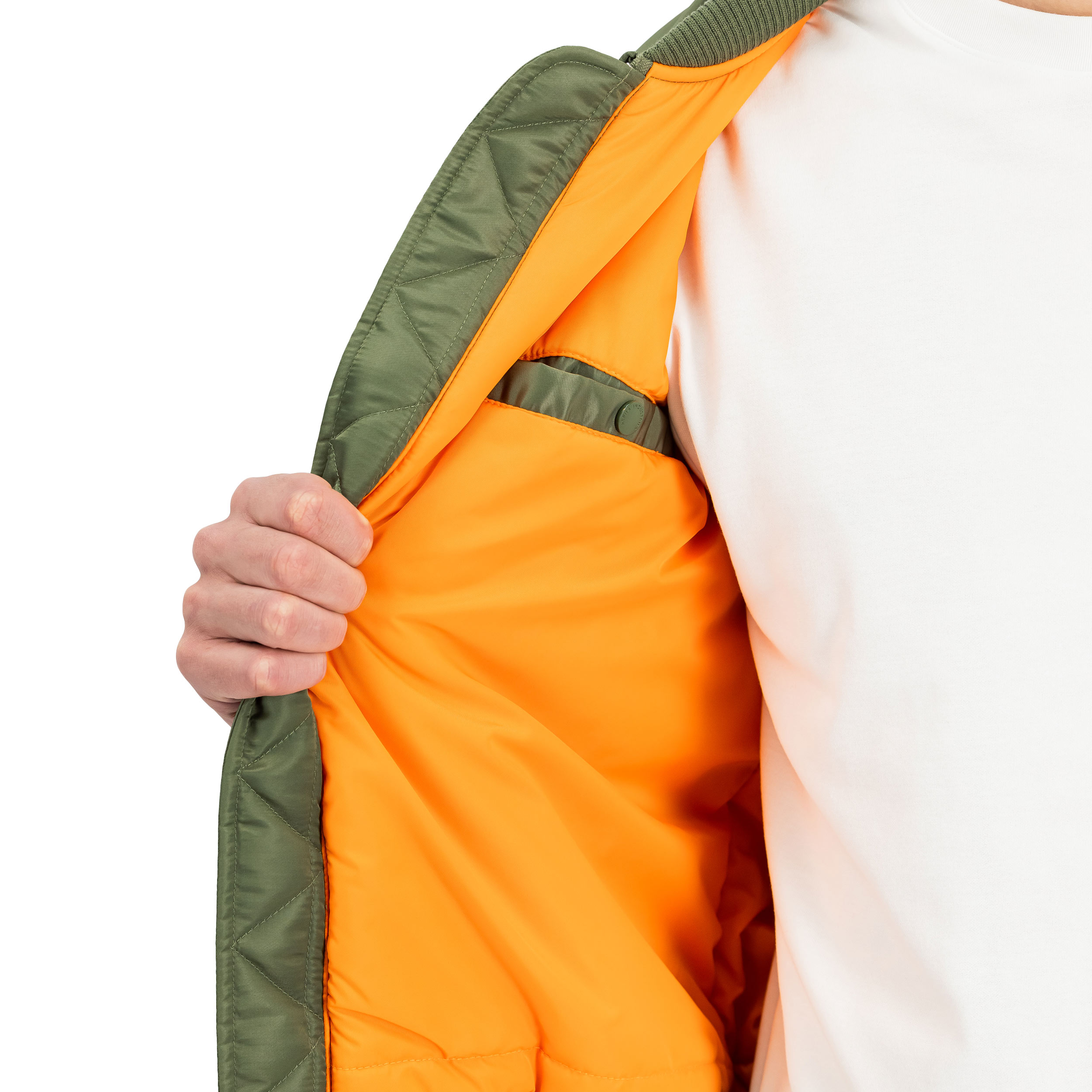 Kurtka Alpha Industries MA-1 VF Embroidery Back - Sage Green