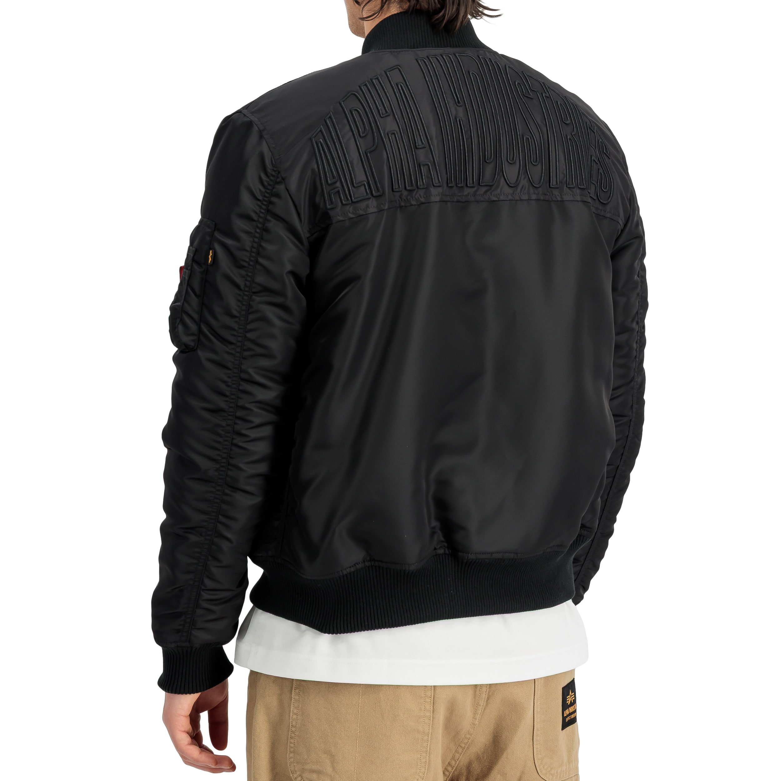 Kurtka Alpha Industries MA-1 VF Embroidery Back - Black