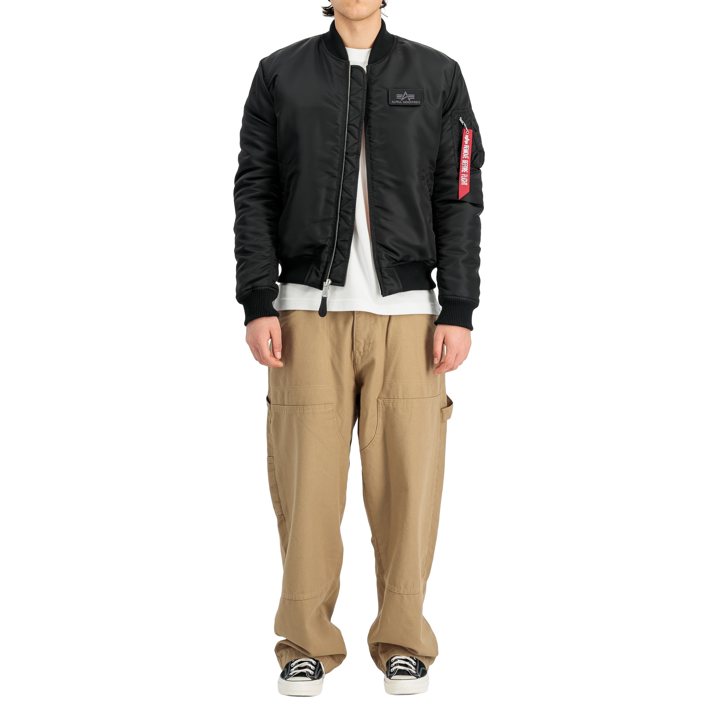 Kurtka Alpha Industries MA-1 VF Embroidery Back - Black