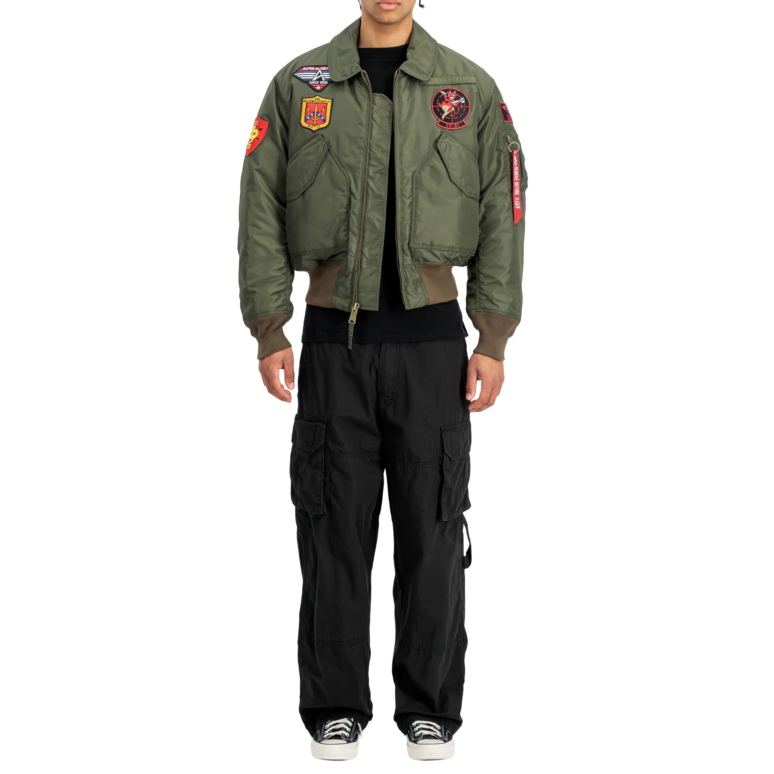 Kurtka Alpha Industries CWU 45P Devils Brigade - Dark Olive