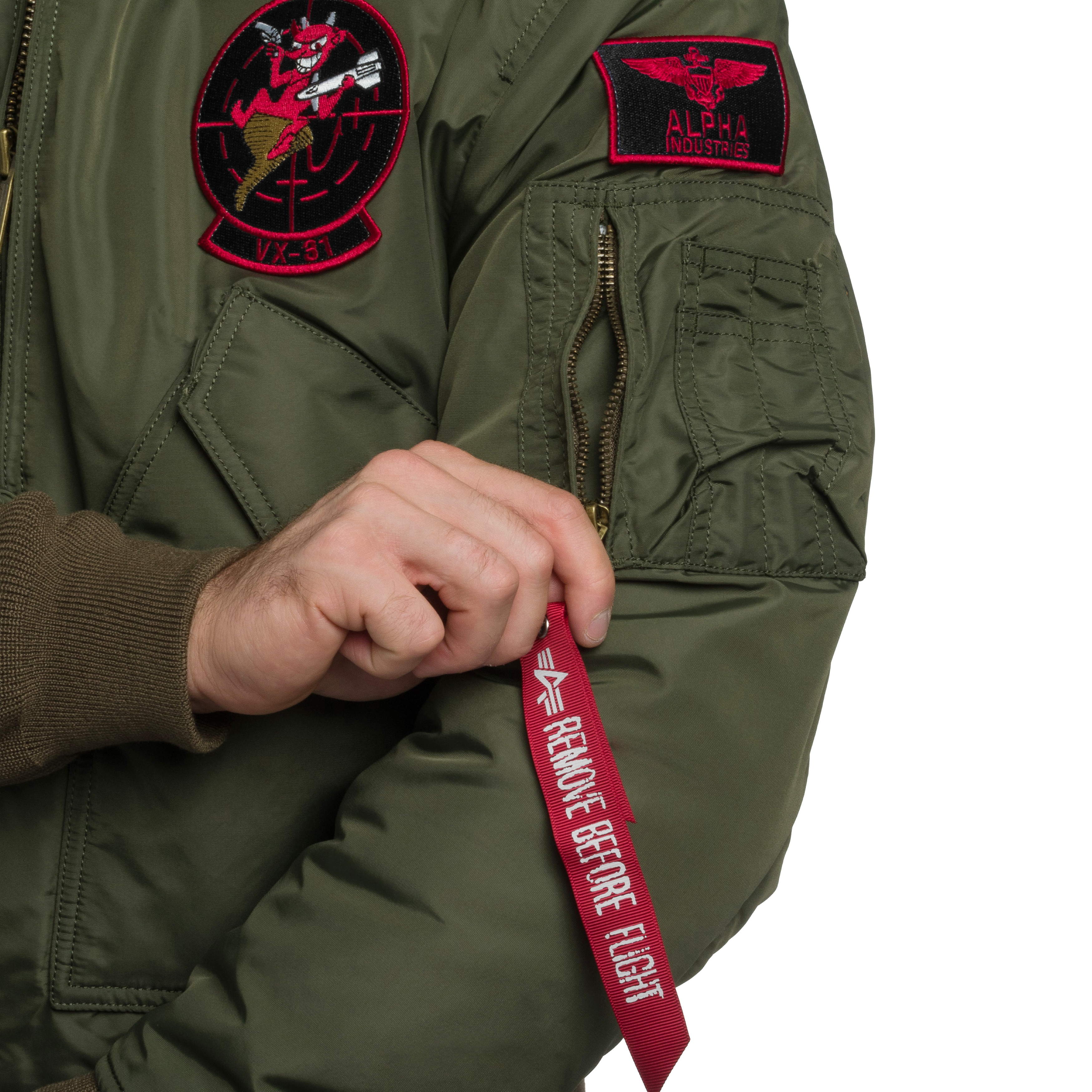 Kurtka Alpha Industries CWU 45P Devils Brigade - Dark Olive