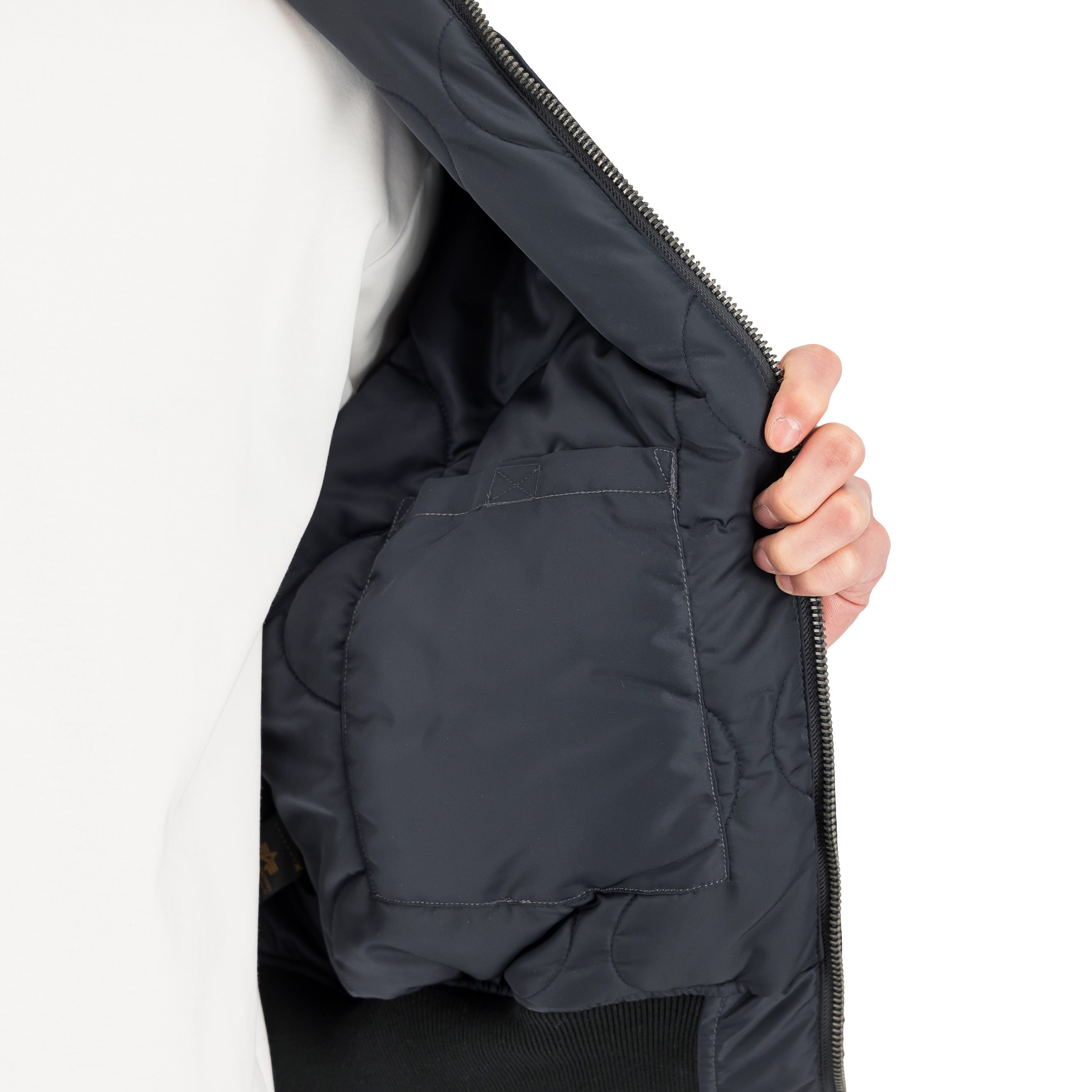 Kurtka Alpha Industries CWU 45P Devils Brigade - Iron Grey