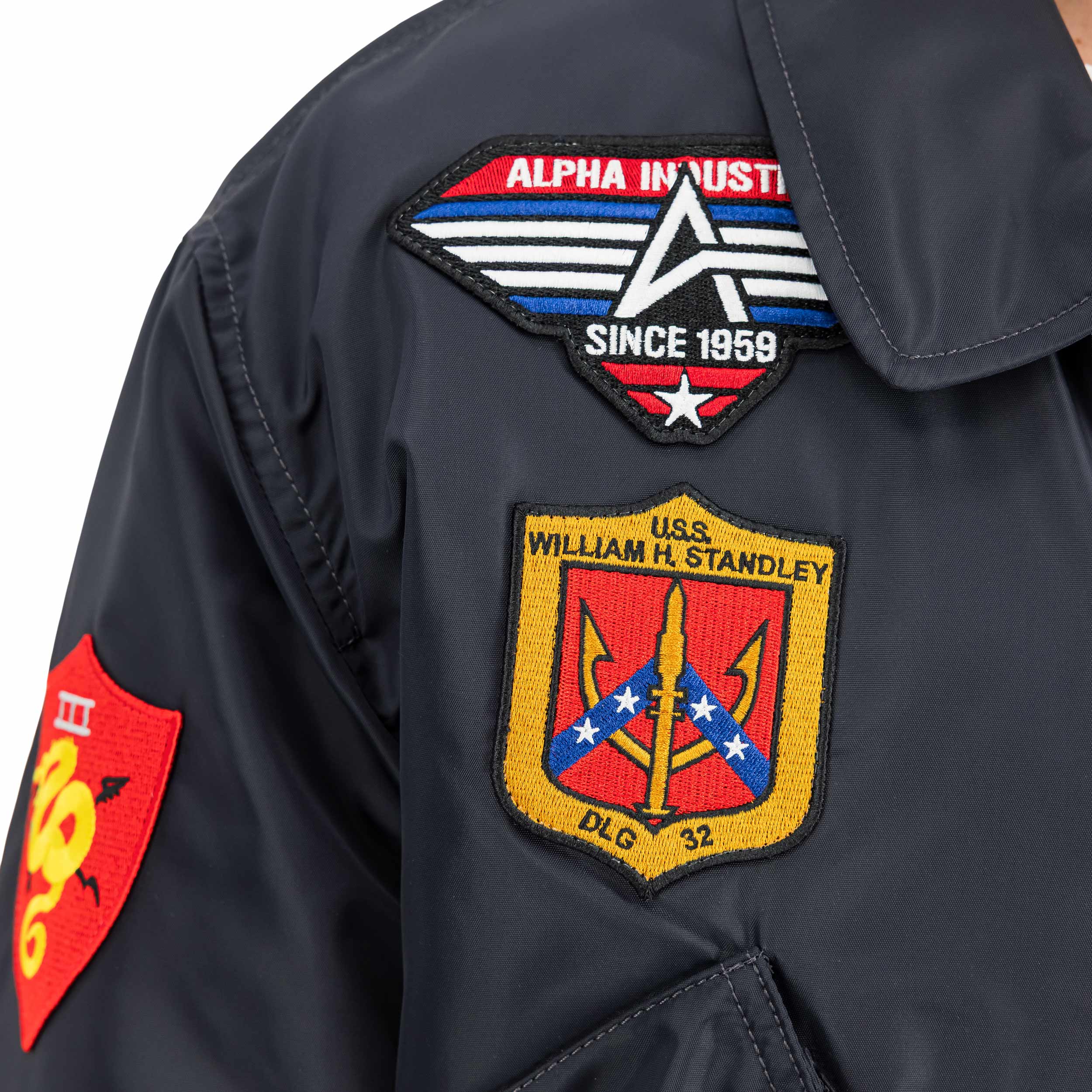 Kurtka Alpha Industries CWU 45P Devils Brigade - Iron Grey