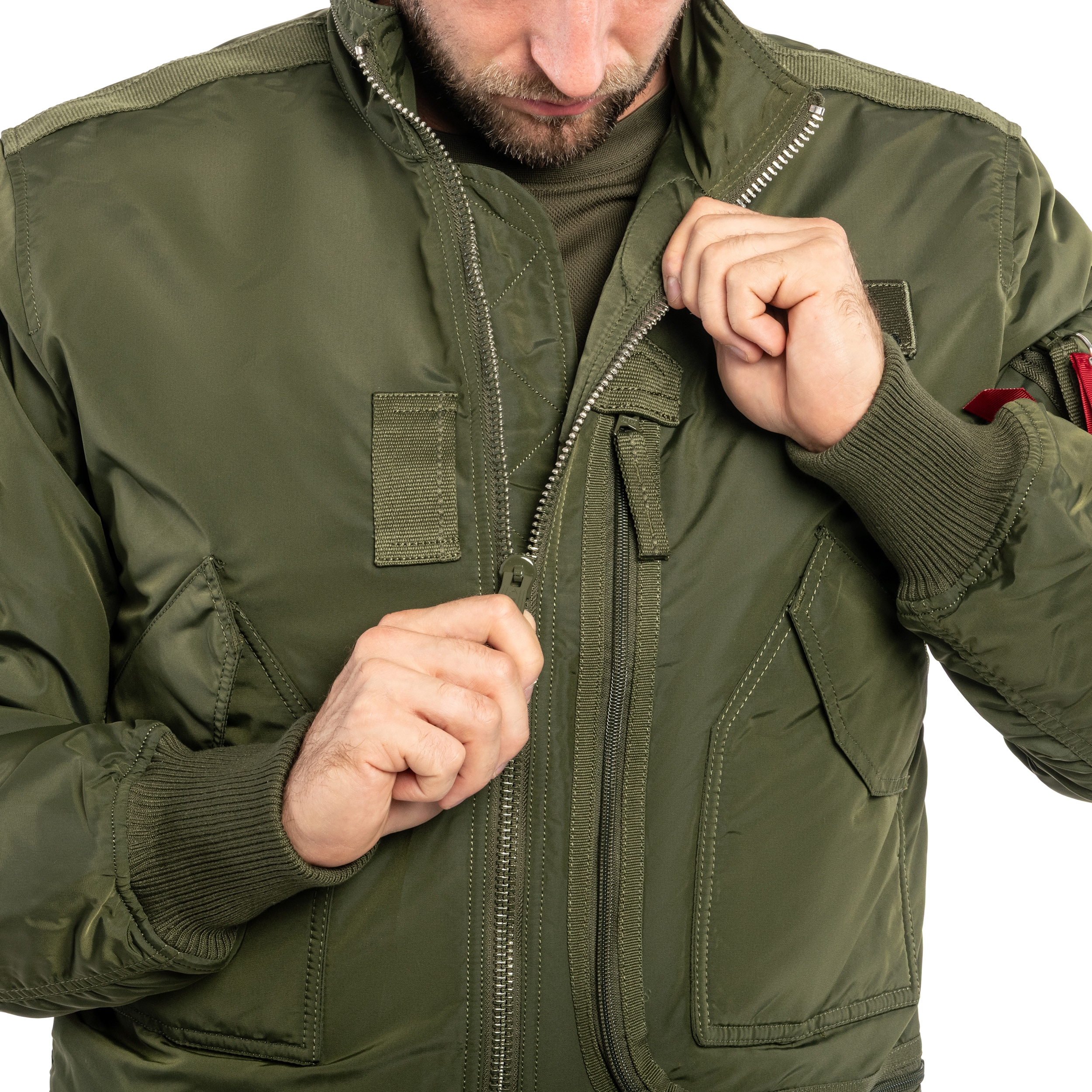 Alpha Industries Engine Jacket - Dark Green