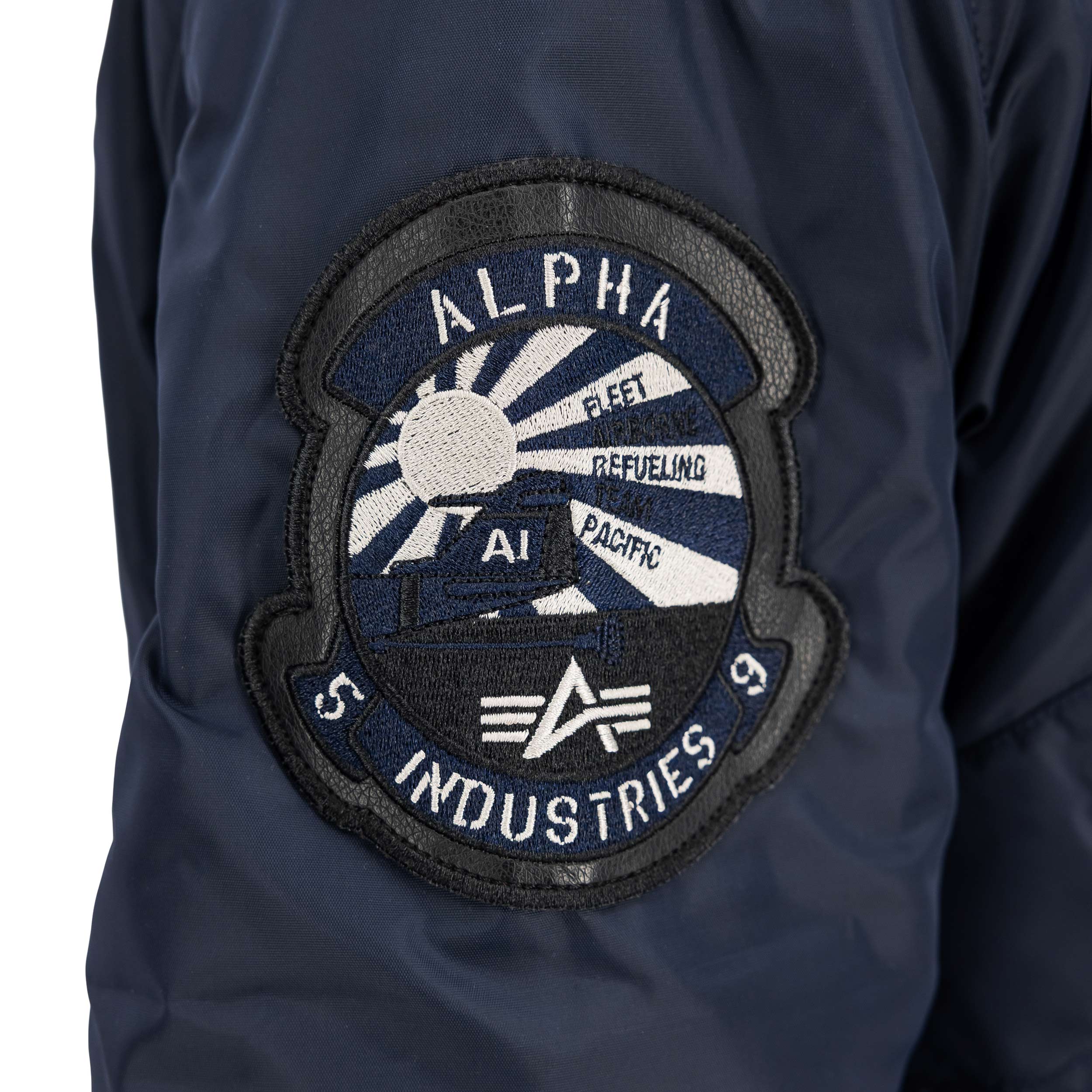 Kurtka Alpha Industries Engine - Replica Blue