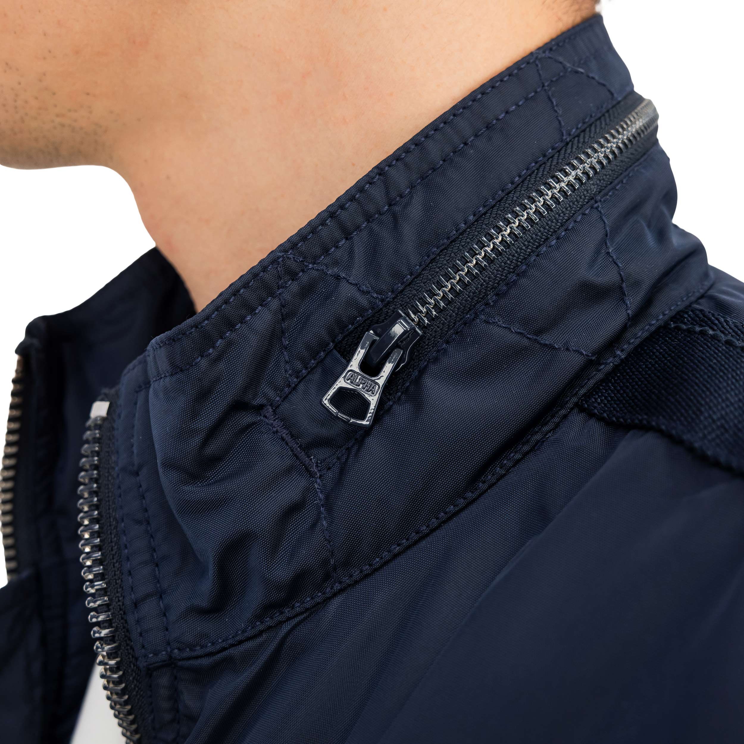 Kurtka Alpha Industries Engine - Replica Blue