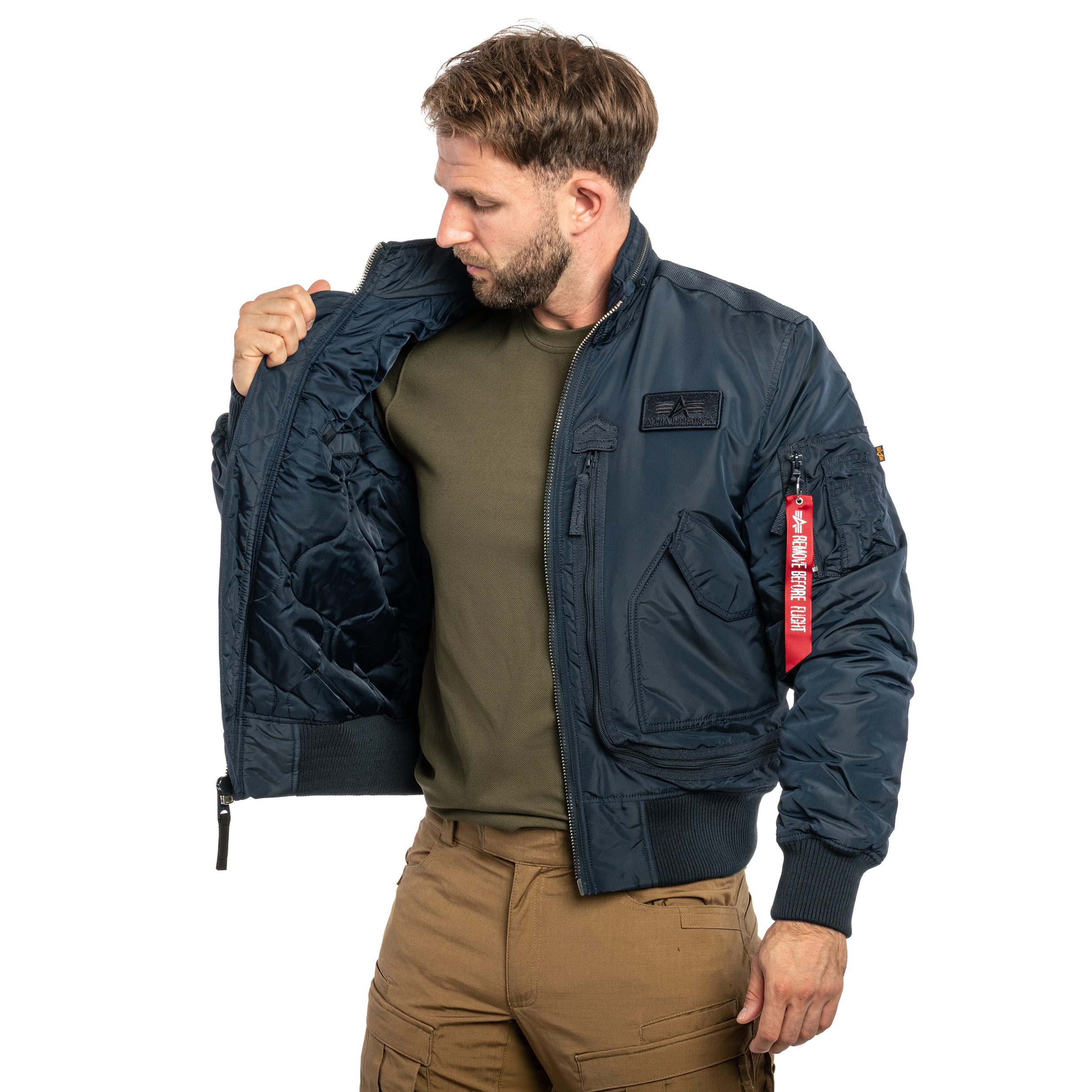Куртка Alpha Industries Engine - Replica Blue