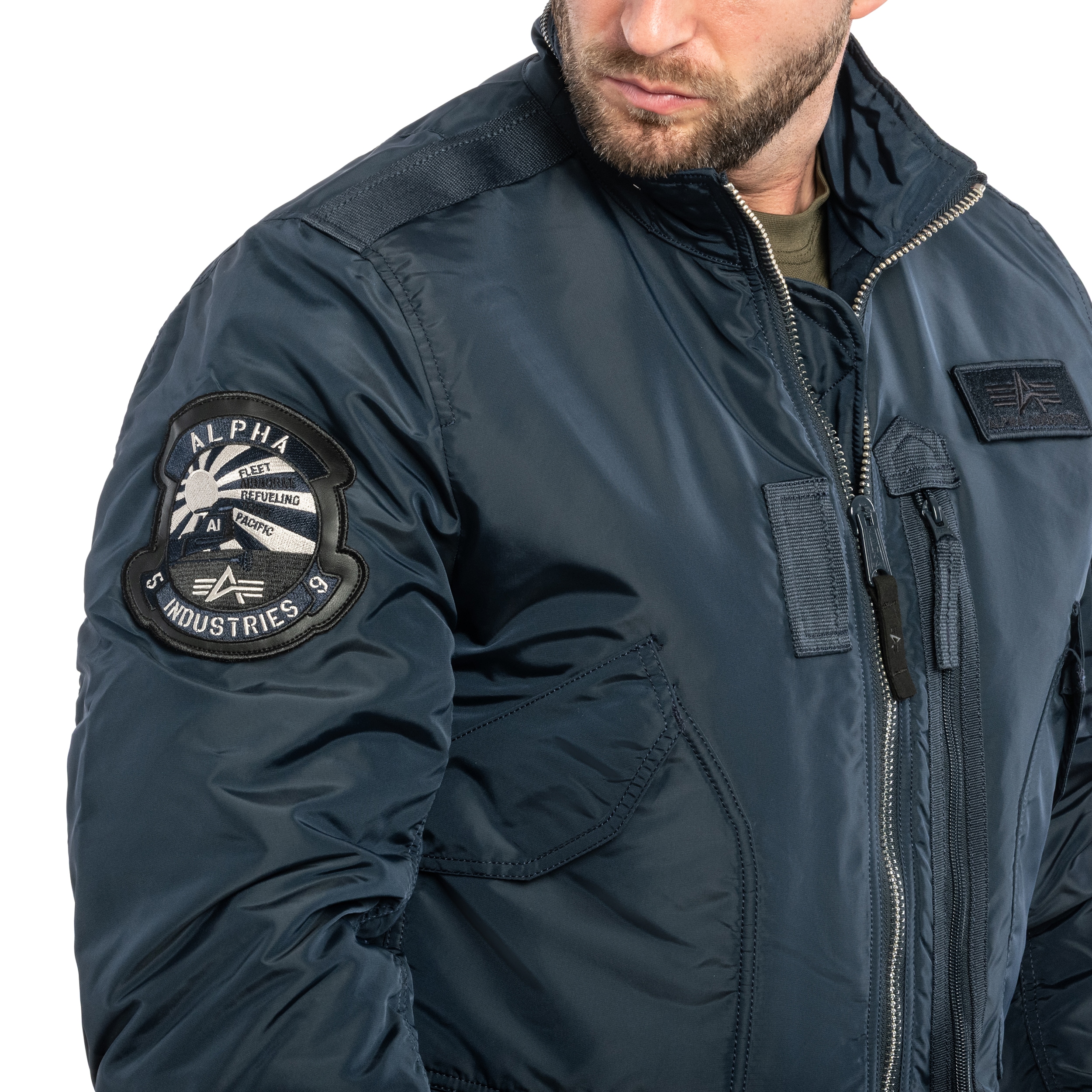 Куртка Alpha Industries Engine - Replica Blue