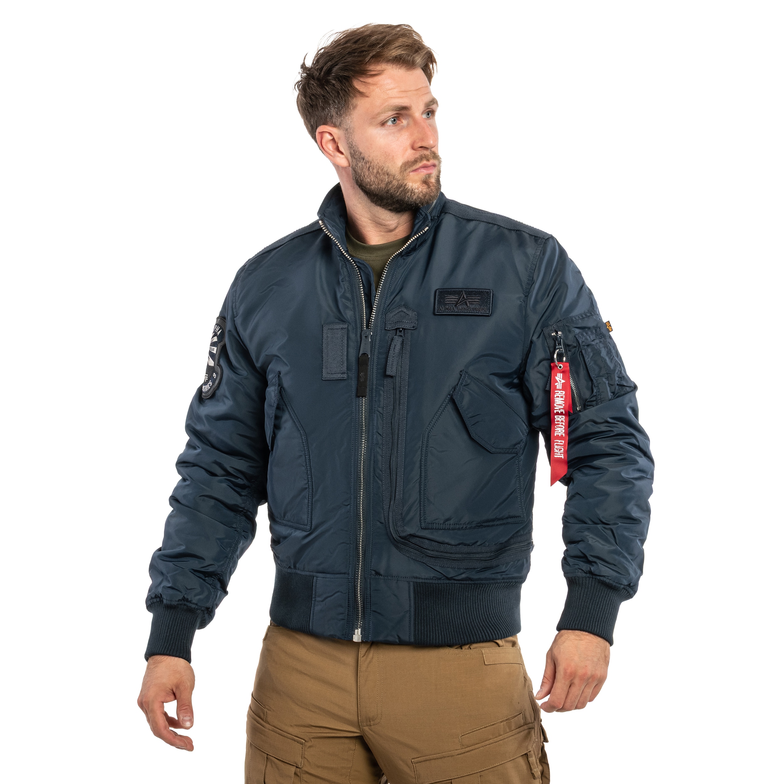 Куртка Alpha Industries Engine - Replica Blue