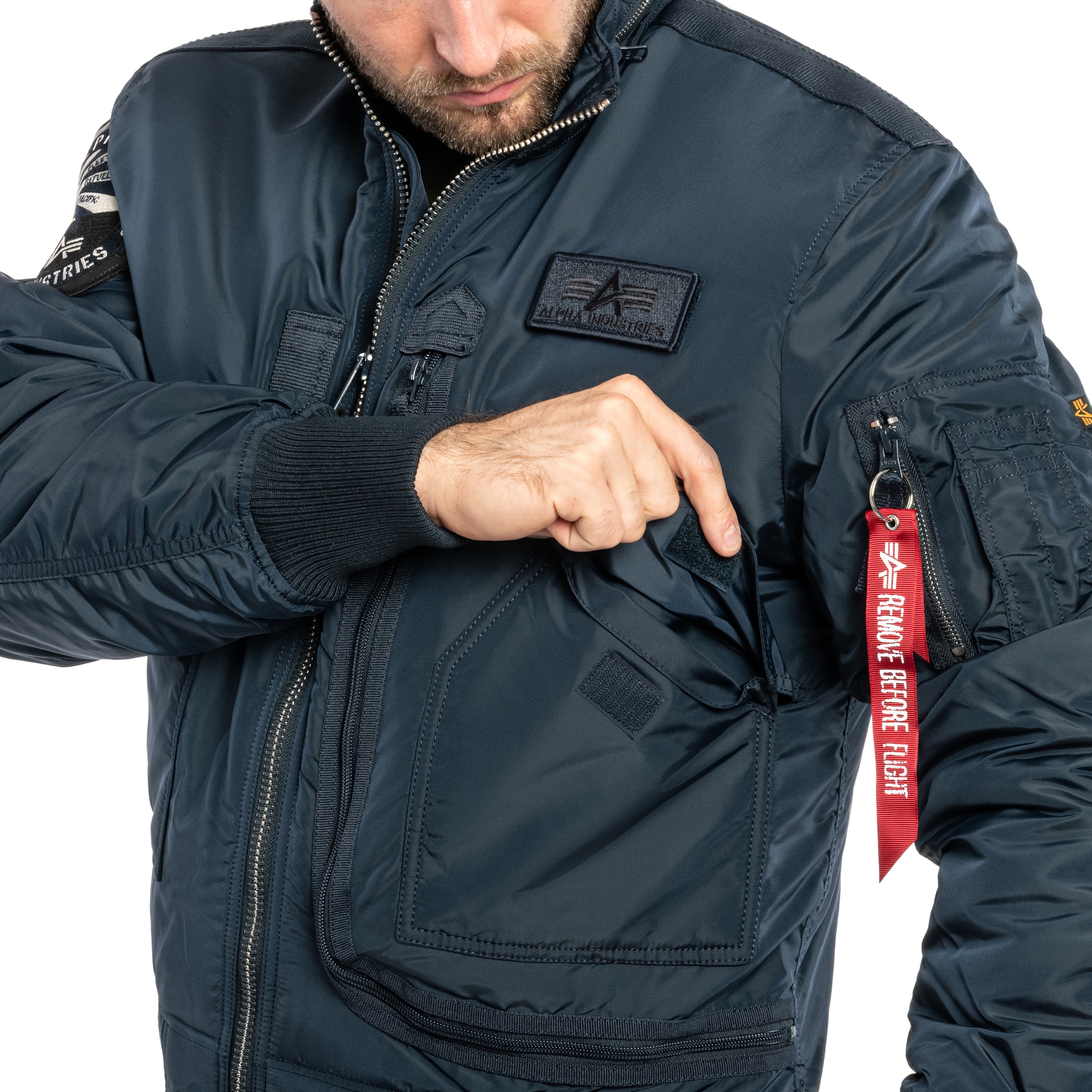 Куртка Alpha Industries Engine - Replica Blue