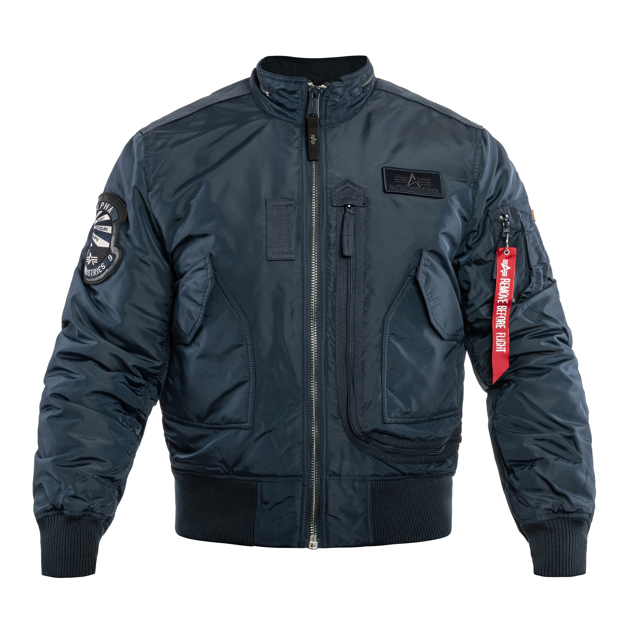 Kurtka Alpha Industries Engine - Replica Blue