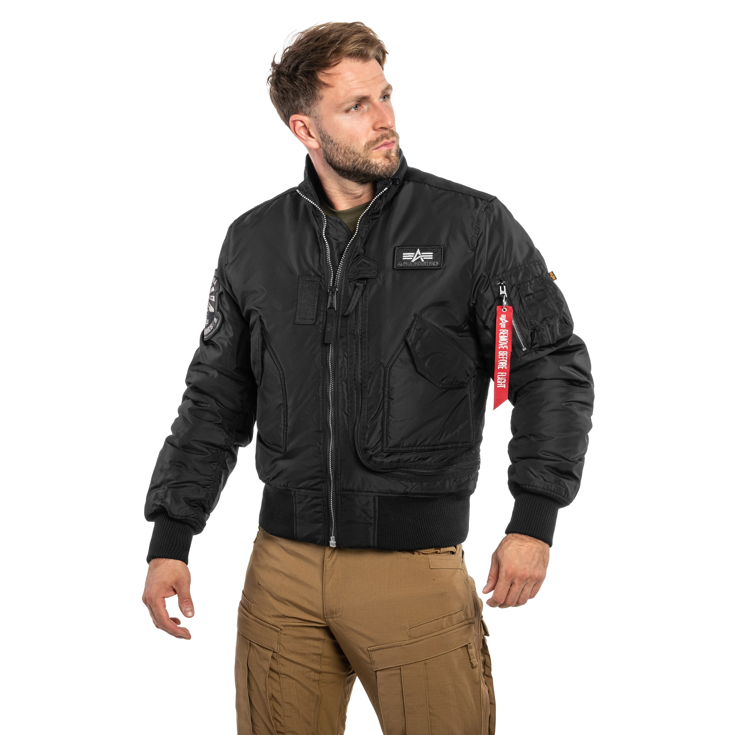 Kurtka Alpha Industries Engine - Black