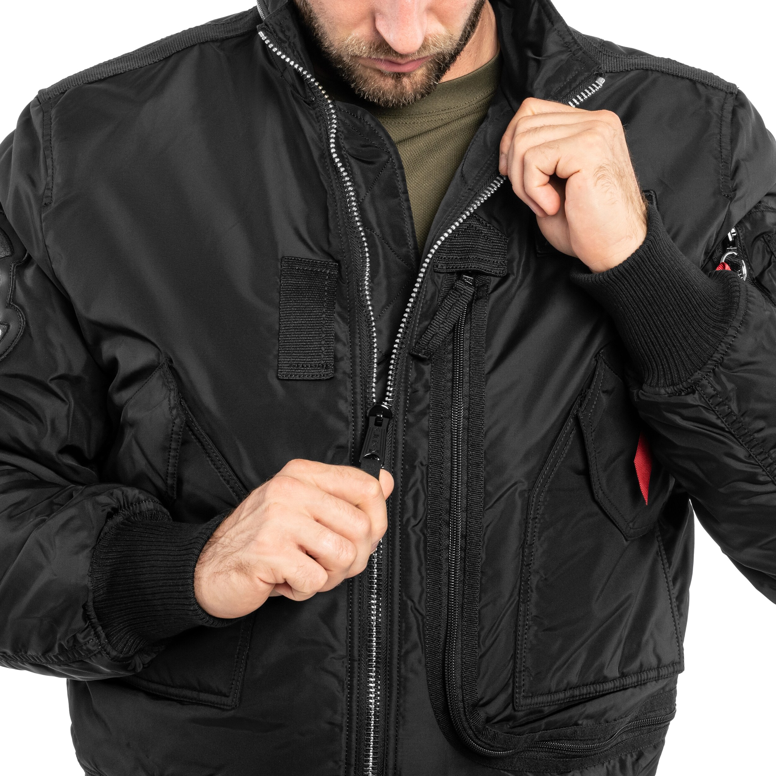 Kurtka Alpha Industries Engine - Black