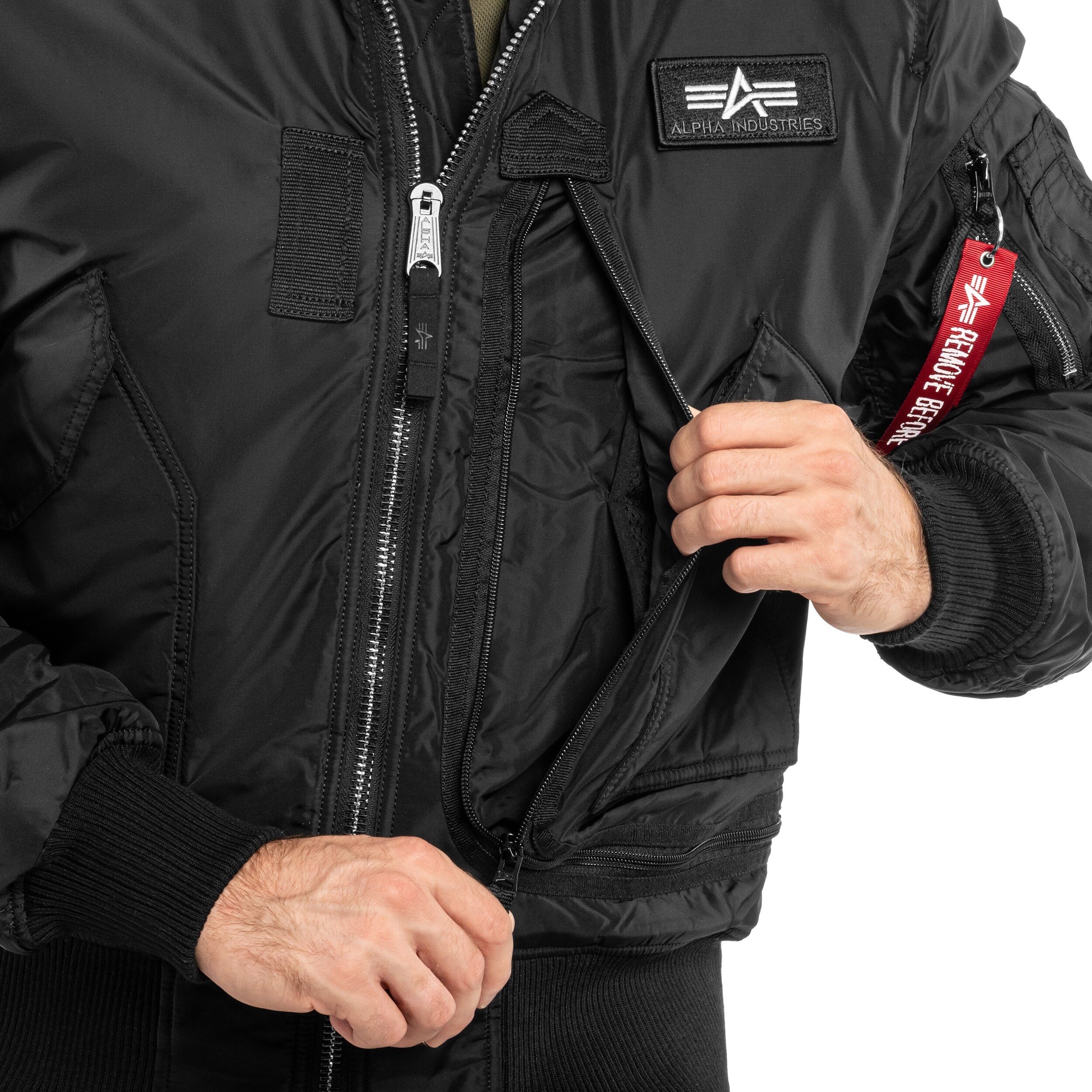 Kurtka Alpha Industries Engine - Black