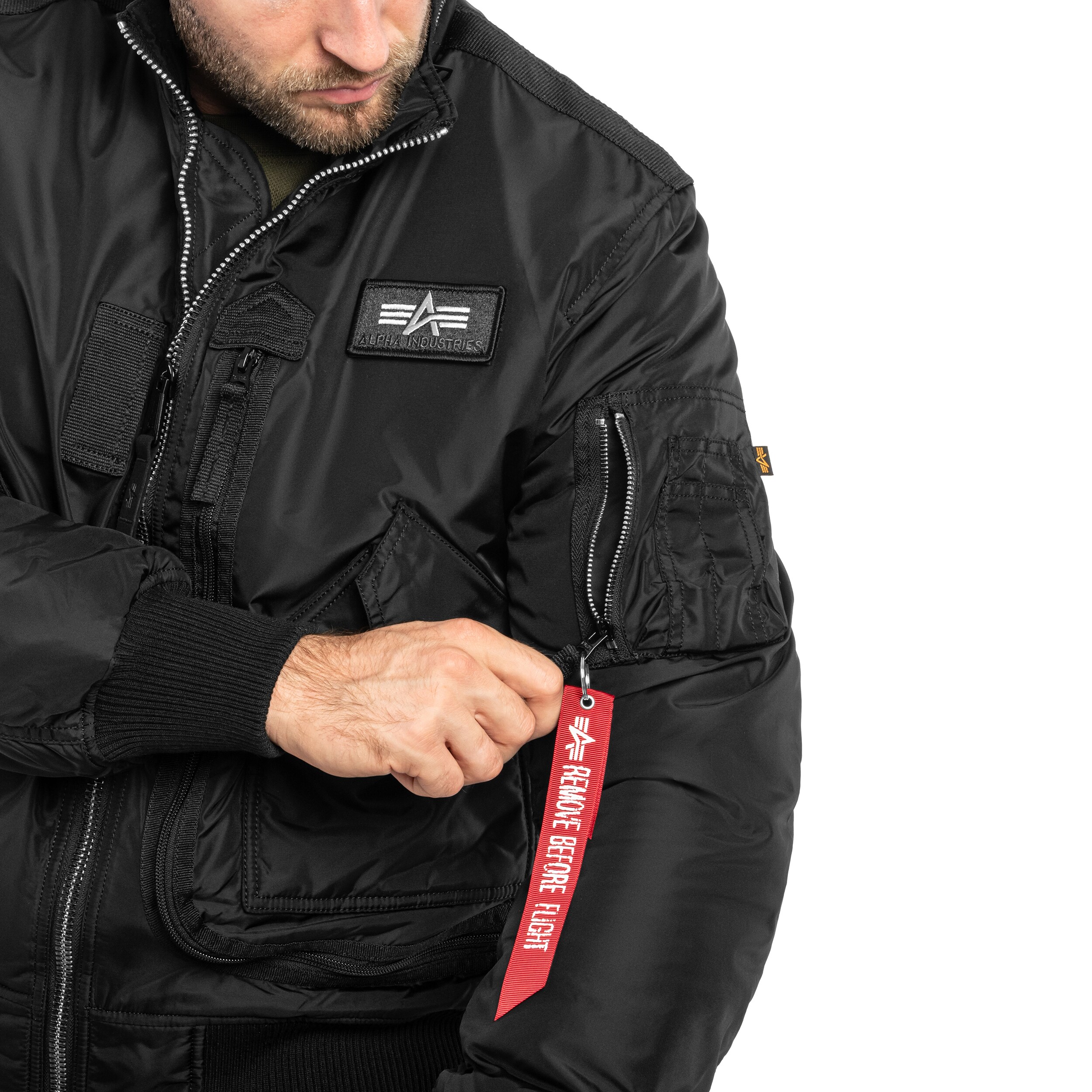 Kurtka Alpha Industries Engine - Black
