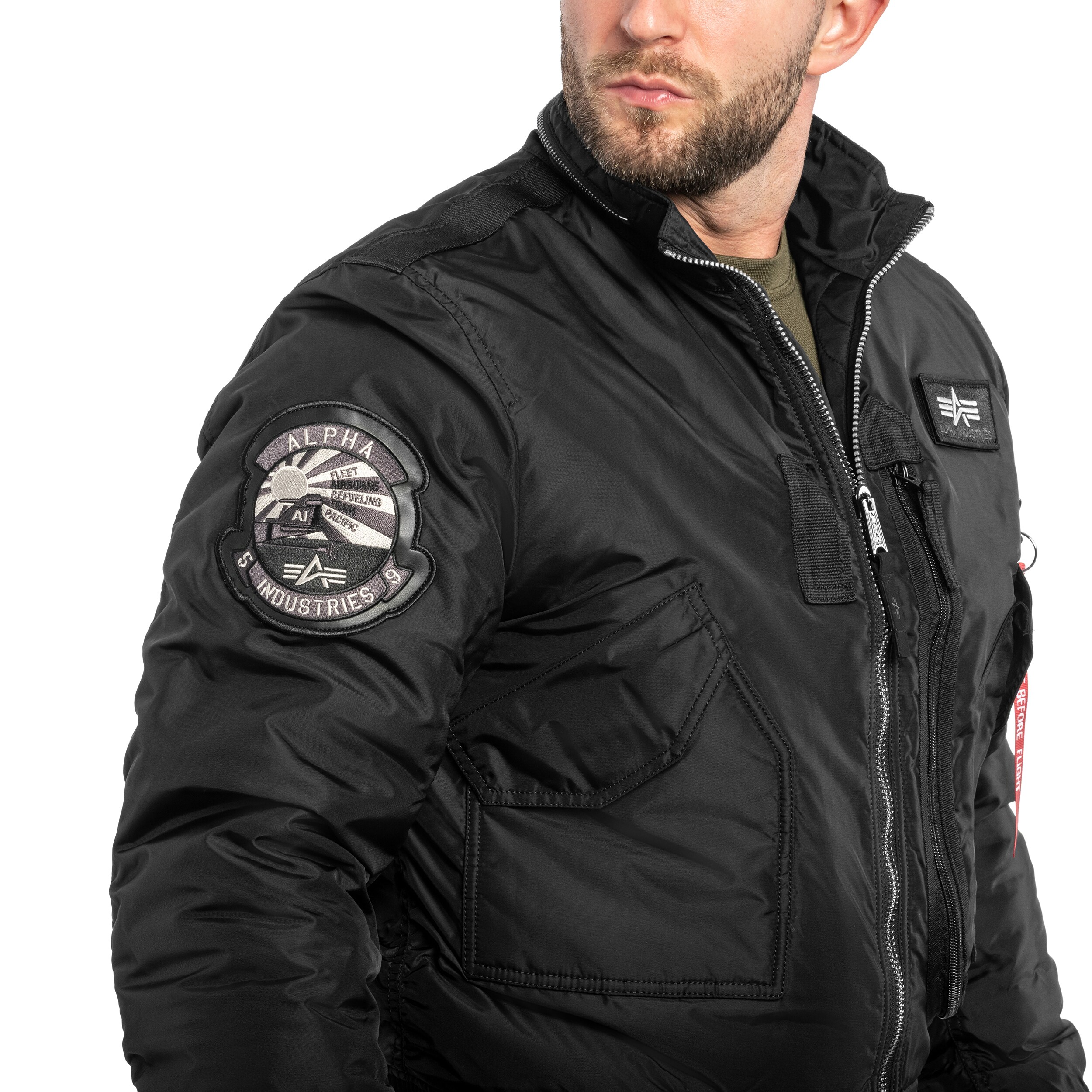 Kurtka Alpha Industries Engine - Black