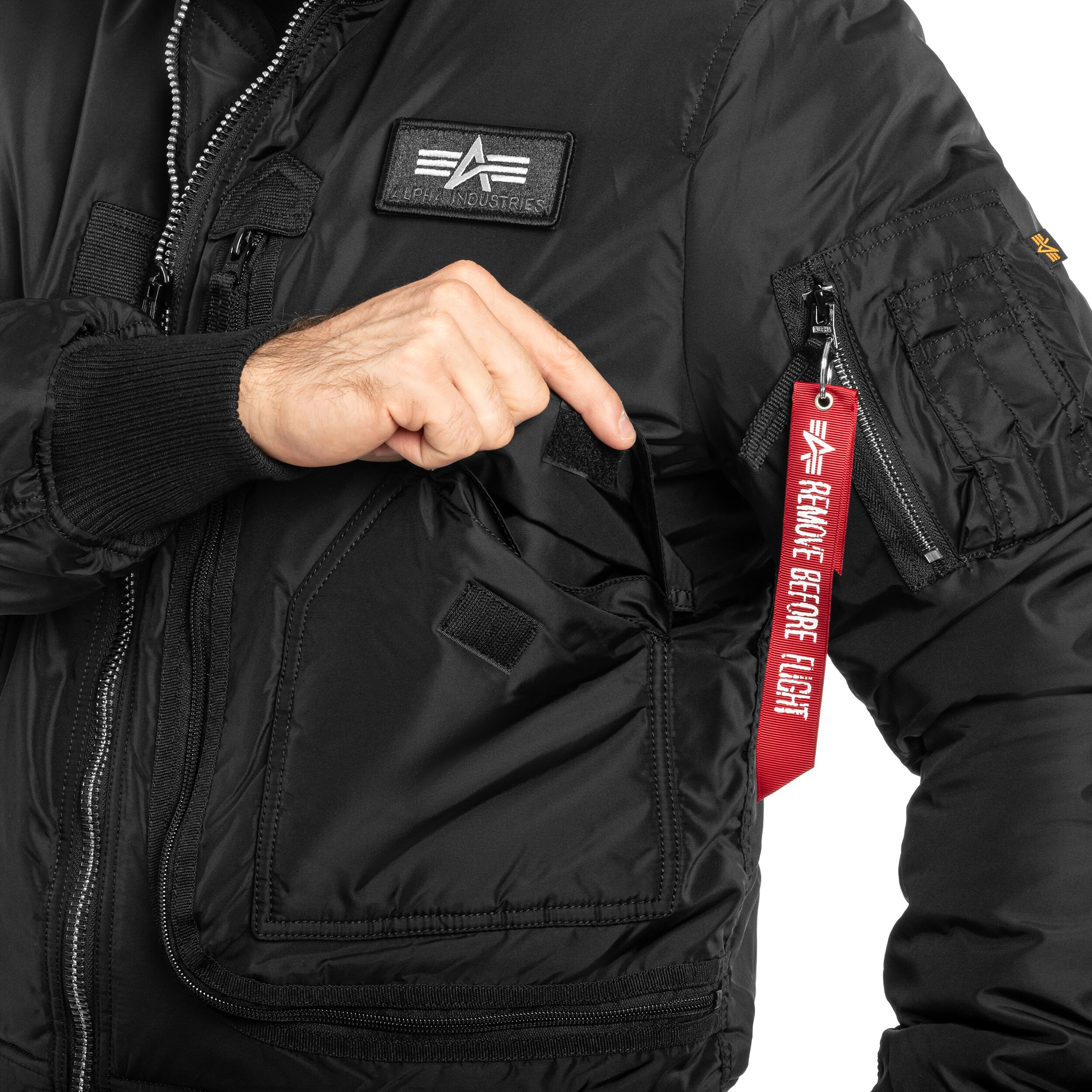 Kurtka Alpha Industries Engine - Black