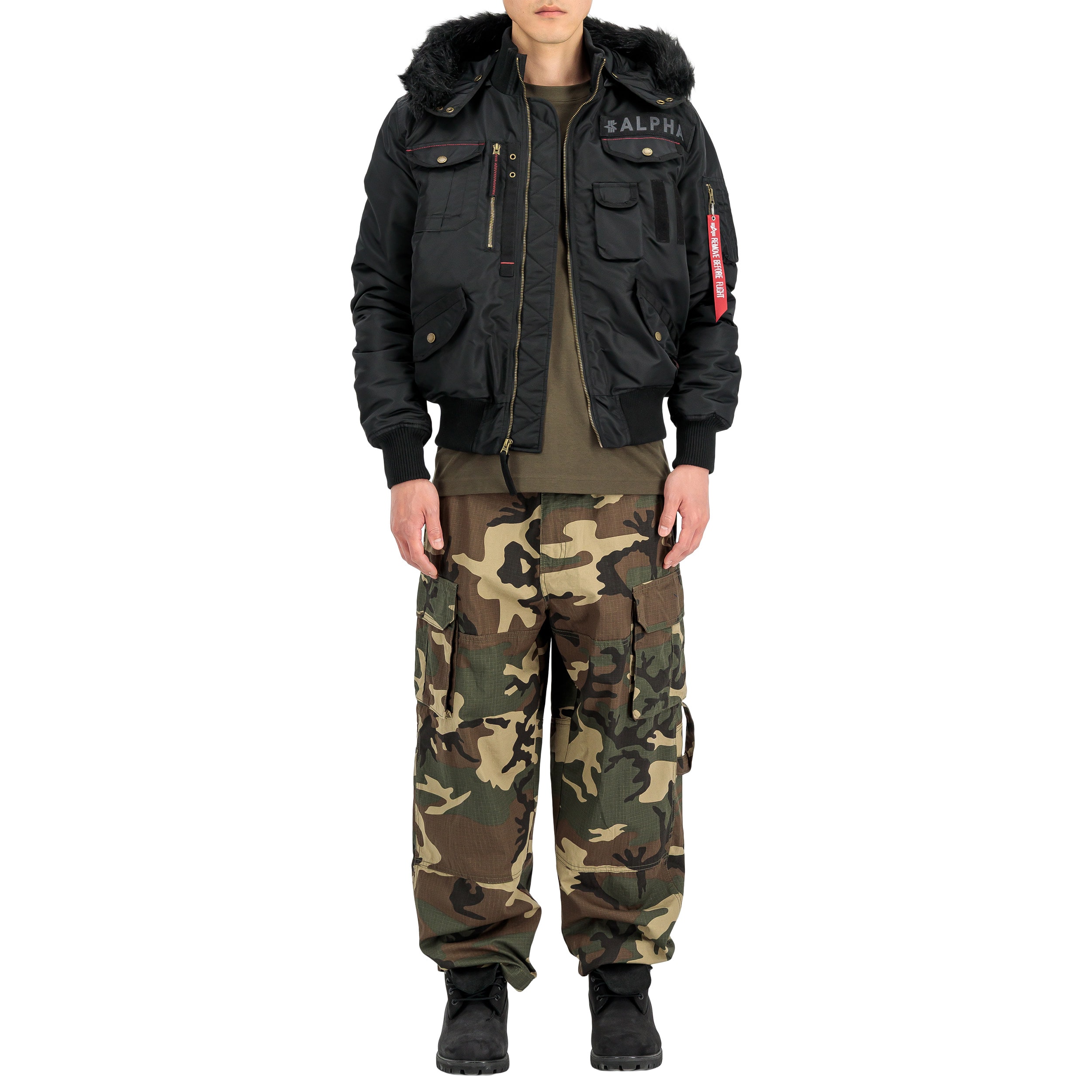 Kurtka Alpha Industries Deflector - Black