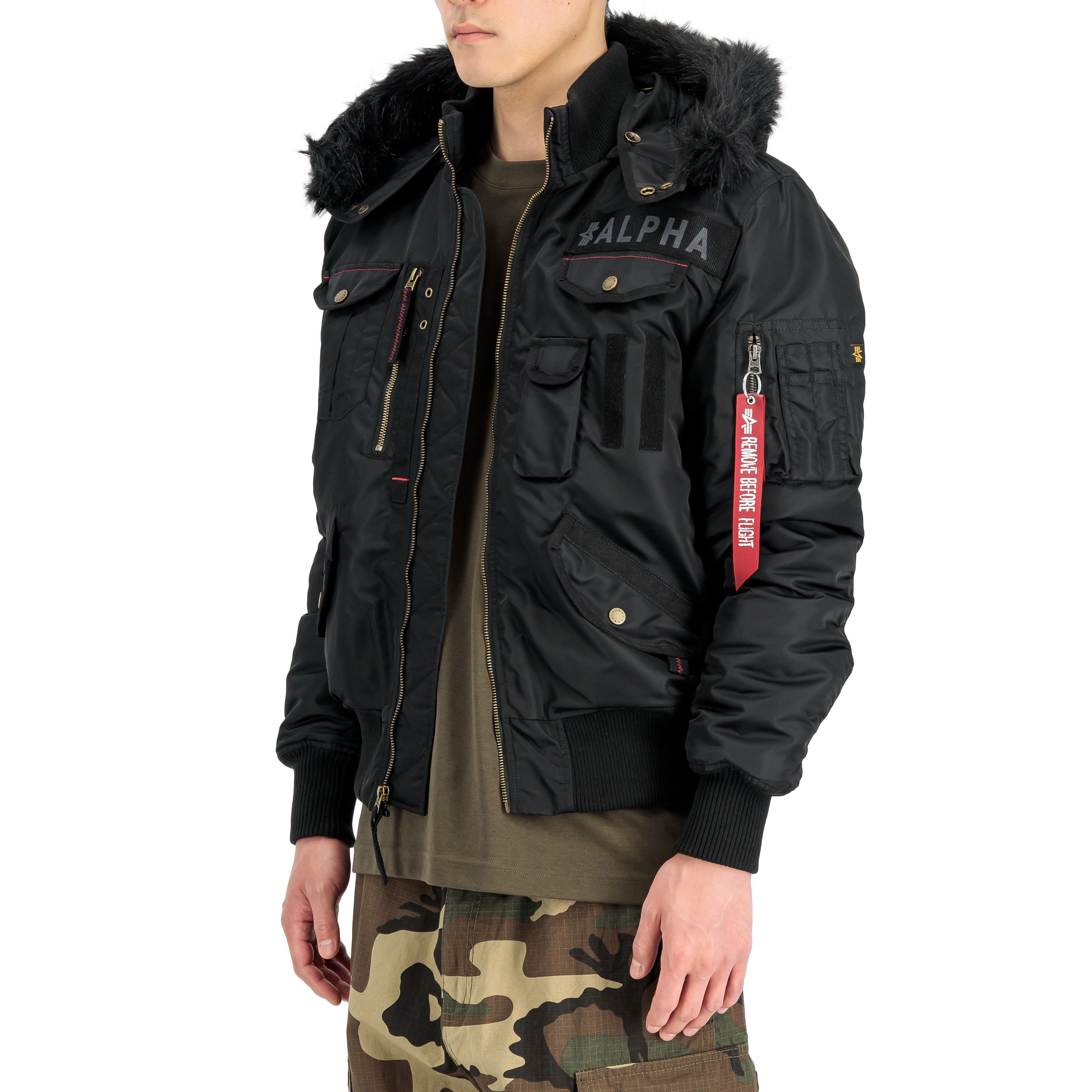 Kurtka Alpha Industries Deflector - Black