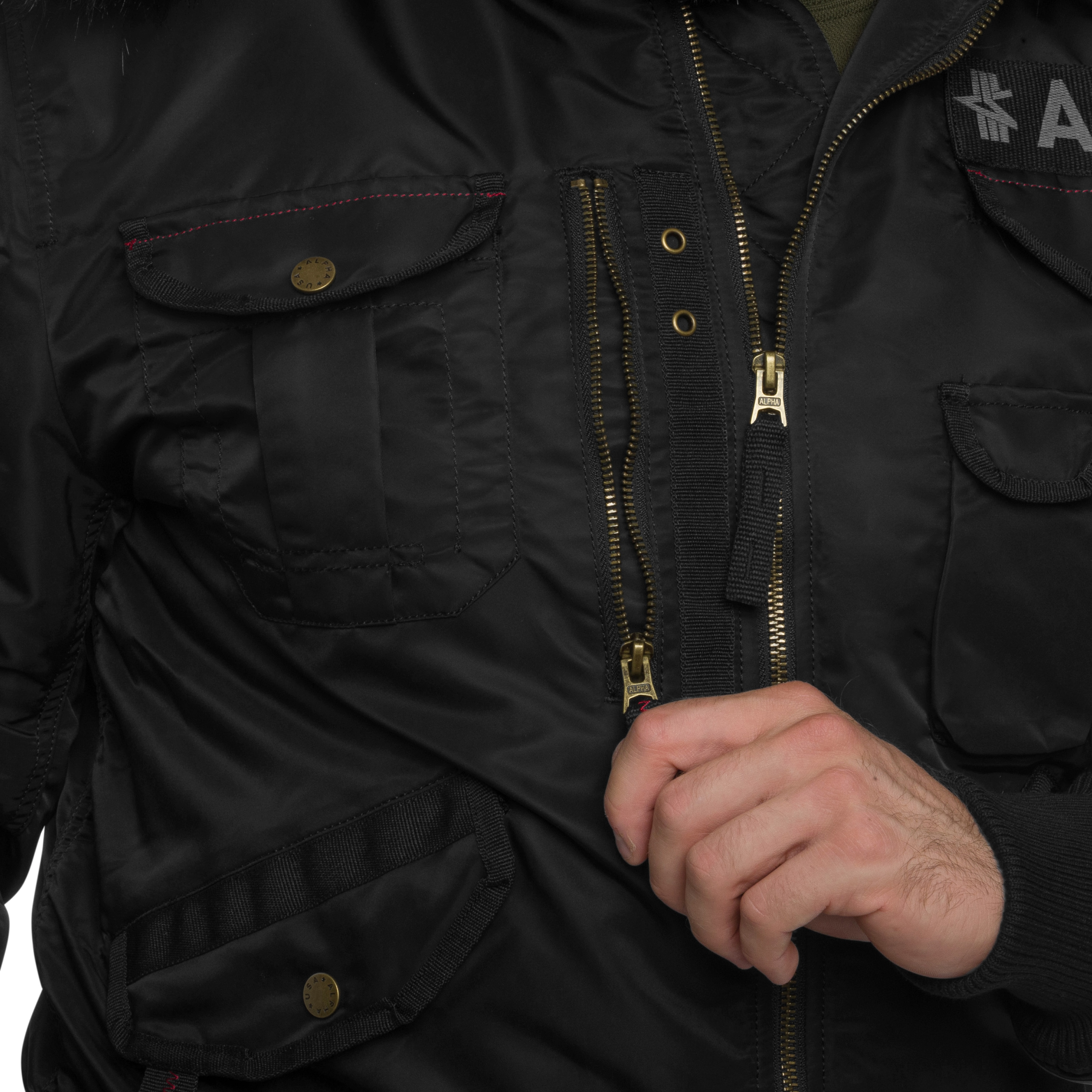 Kurtka Alpha Industries Deflector - Black