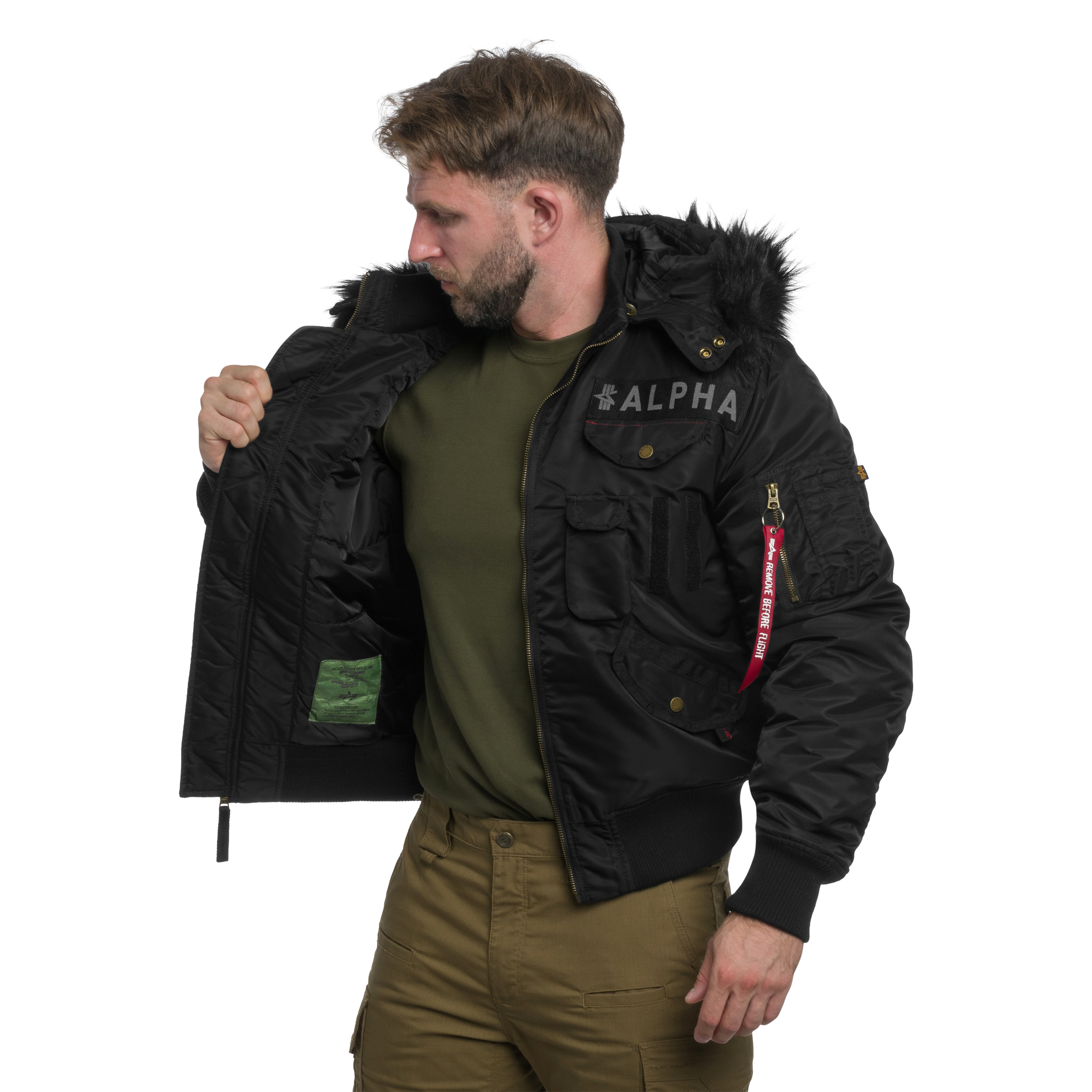 Kurtka Alpha Industries Deflector - Black