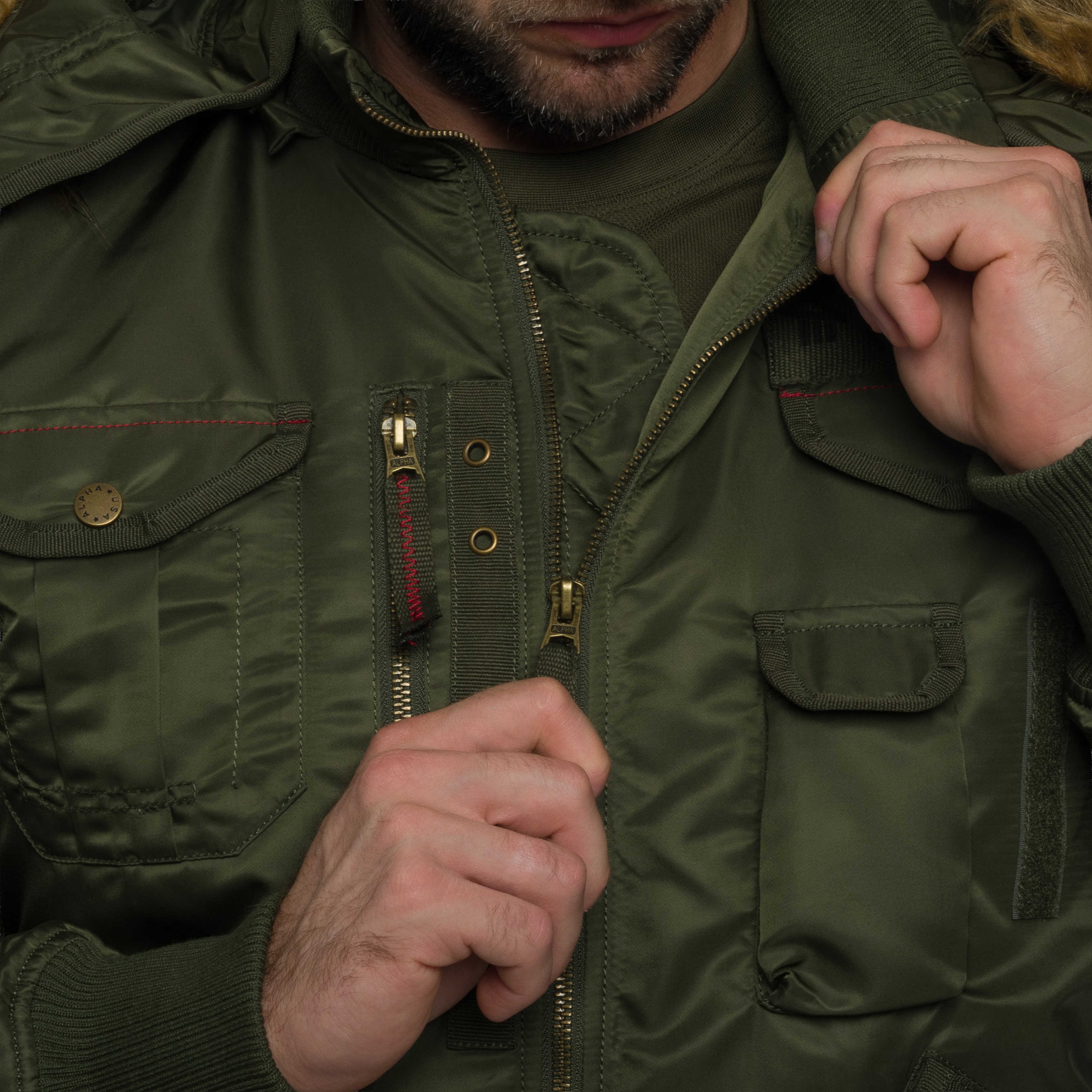 Alpha Industries Deflector Jacket - Dark Olive
