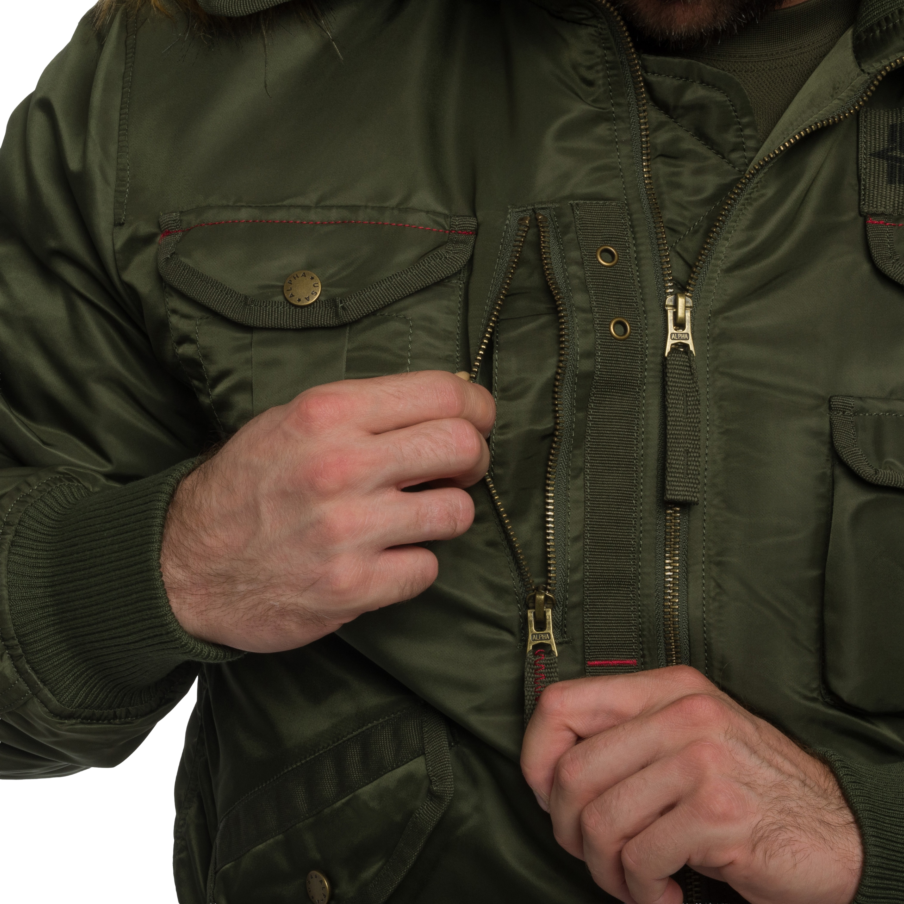 Alpha Industries Deflector Jacket - Dark Olive