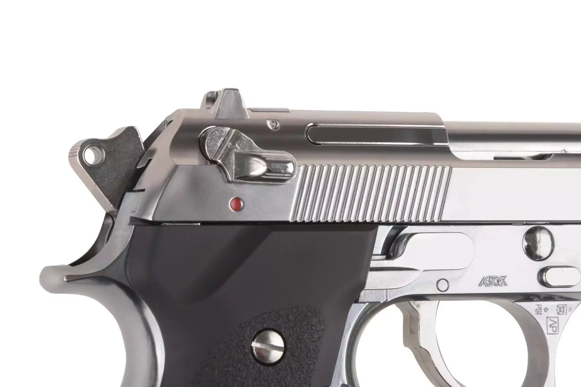 Tokyo Marui M92F GBB Pistol - Chrome Stainless