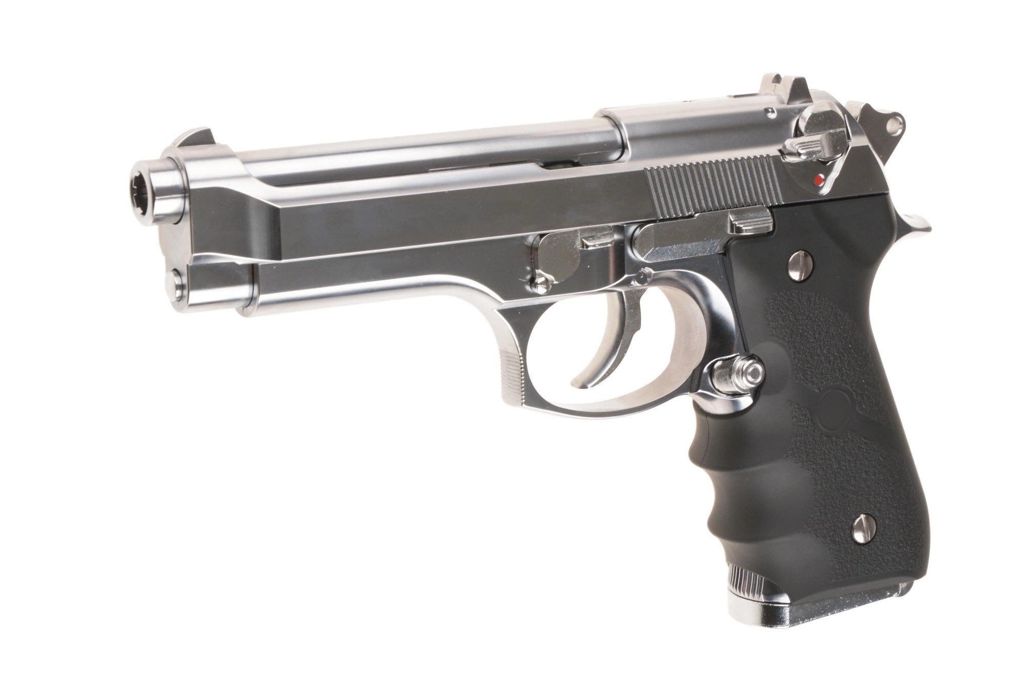 Tokyo Marui M92F GBB Pistol - Chrome Stainless