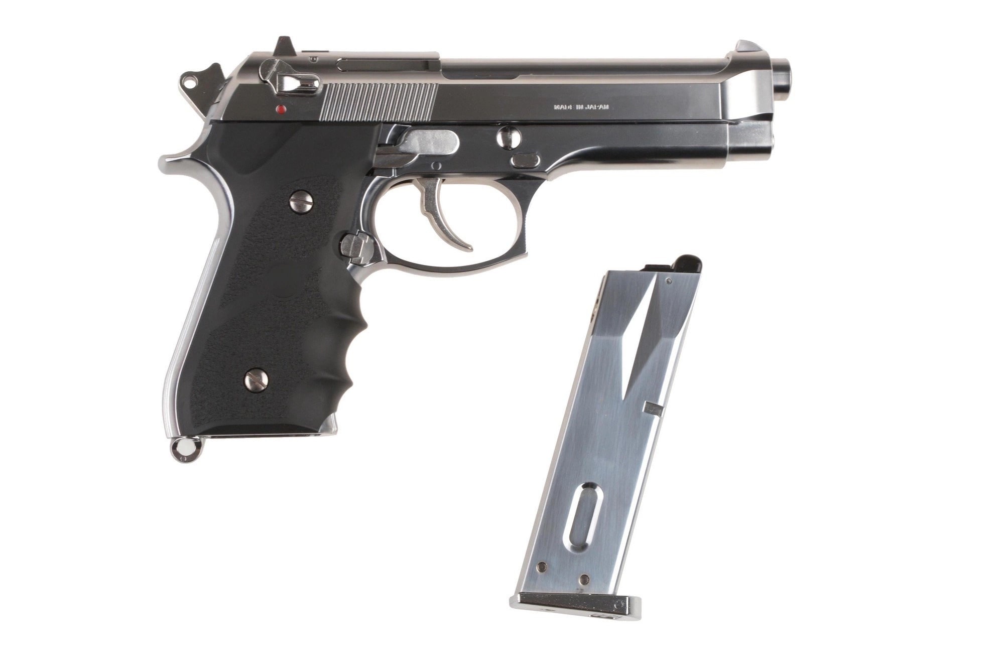 Tokyo Marui M92F GBB Pistol - Chrome Stainless