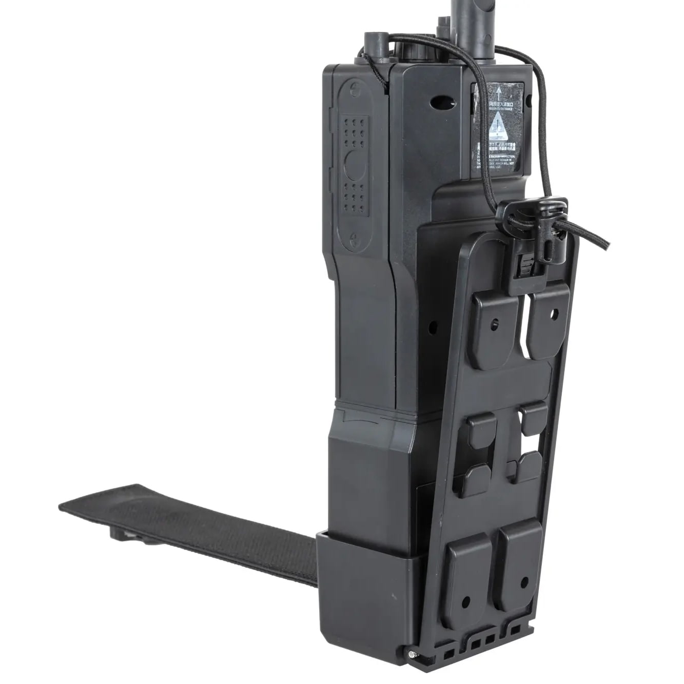 Szybkoładowarka elektryczna Specna Arms w kształcie radioodbiornika AN/PRC152 do magazynków ASG na 500 kulek - Black