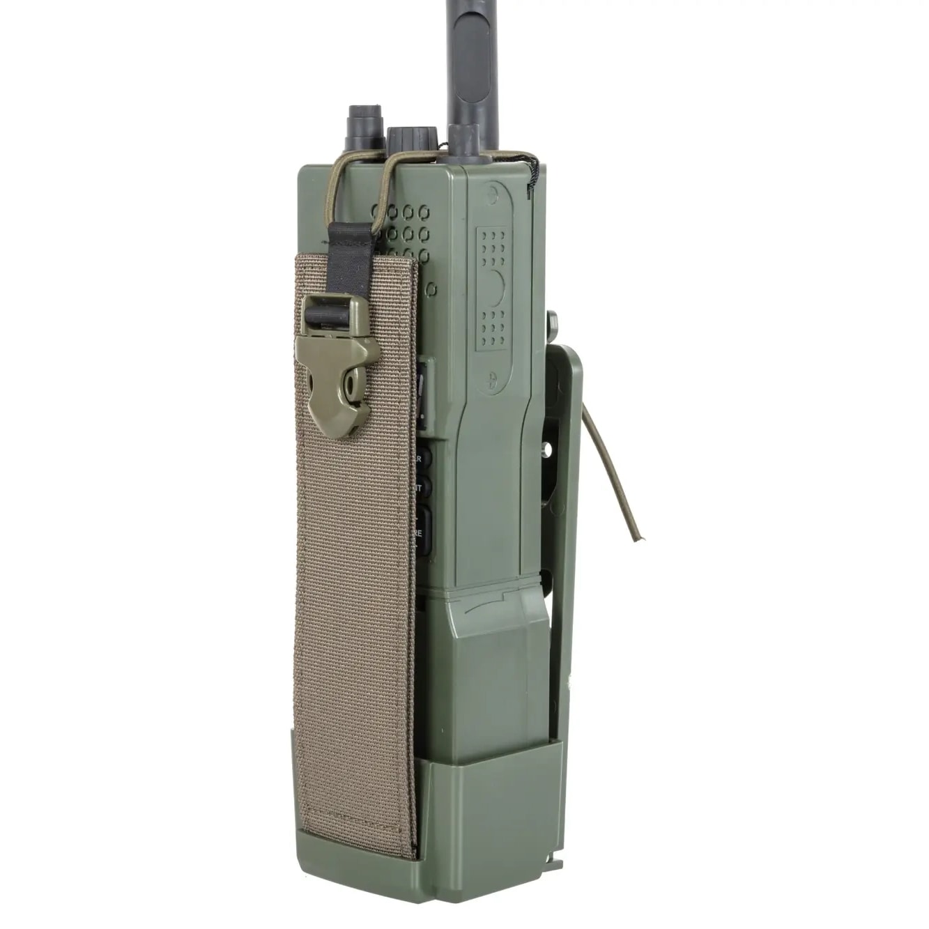 Szybkoładowarka elektryczna Specna Arms w kształcie radioodbiornika AN/PRC152 do magazynków ASG na 500 kulek - Olive