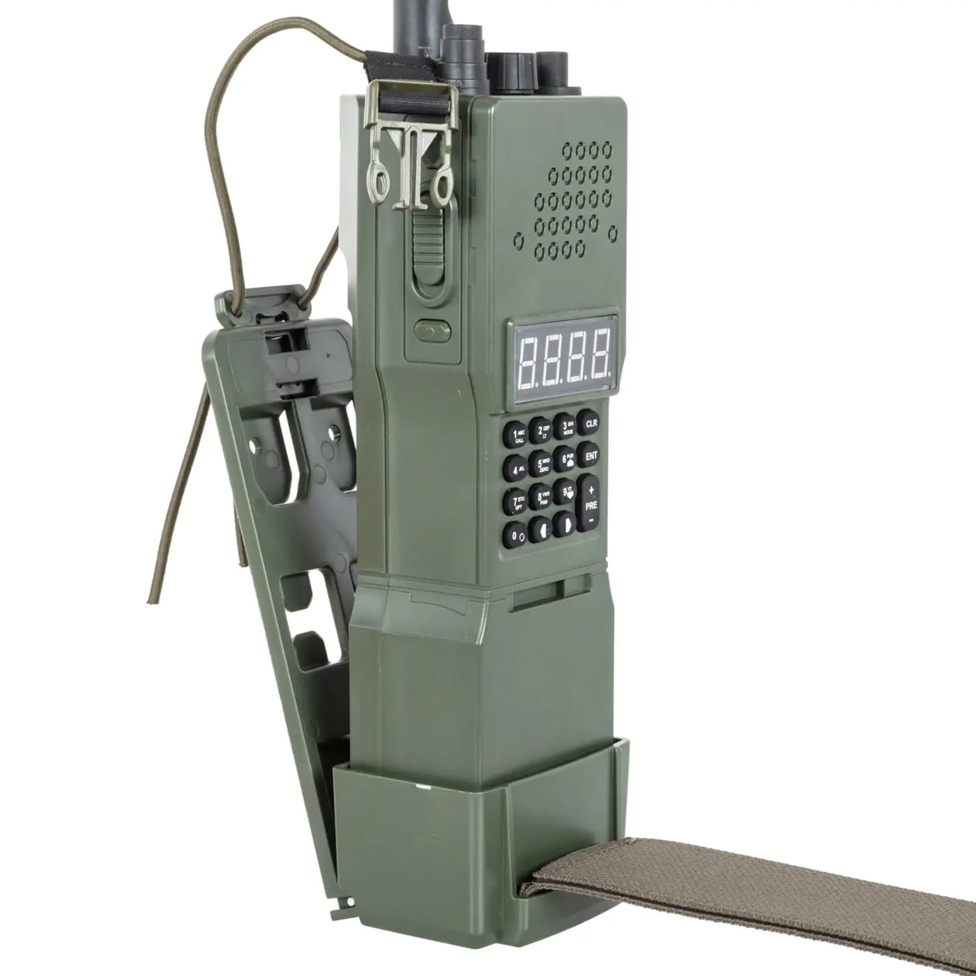 Szybkoładowarka elektryczna Specna Arms w kształcie radioodbiornika AN/PRC152 do magazynków ASG na 500 kulek - Olive