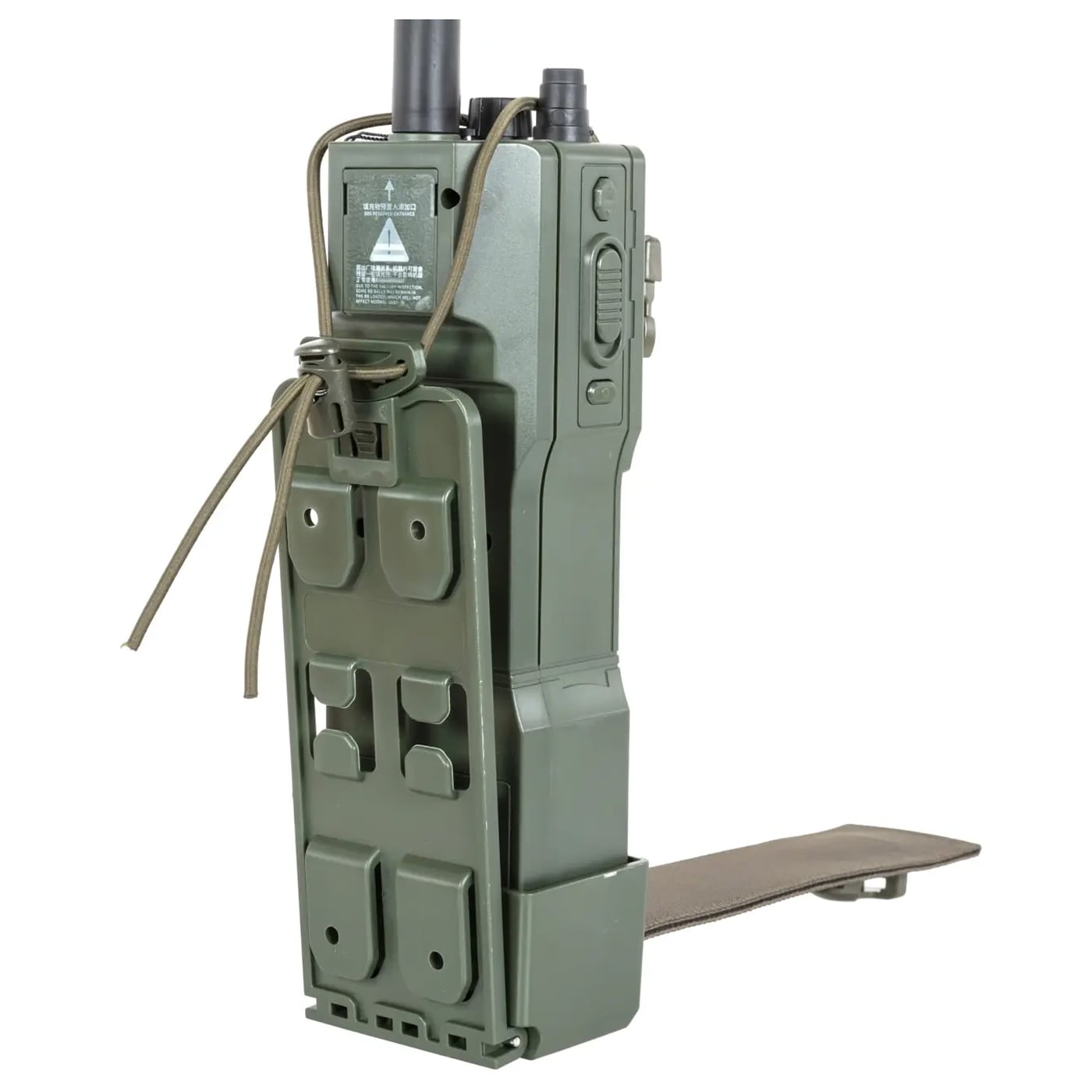 Szybkoładowarka elektryczna Specna Arms w kształcie radioodbiornika AN/PRC152 do magazynków ASG na 500 kulek - Olive