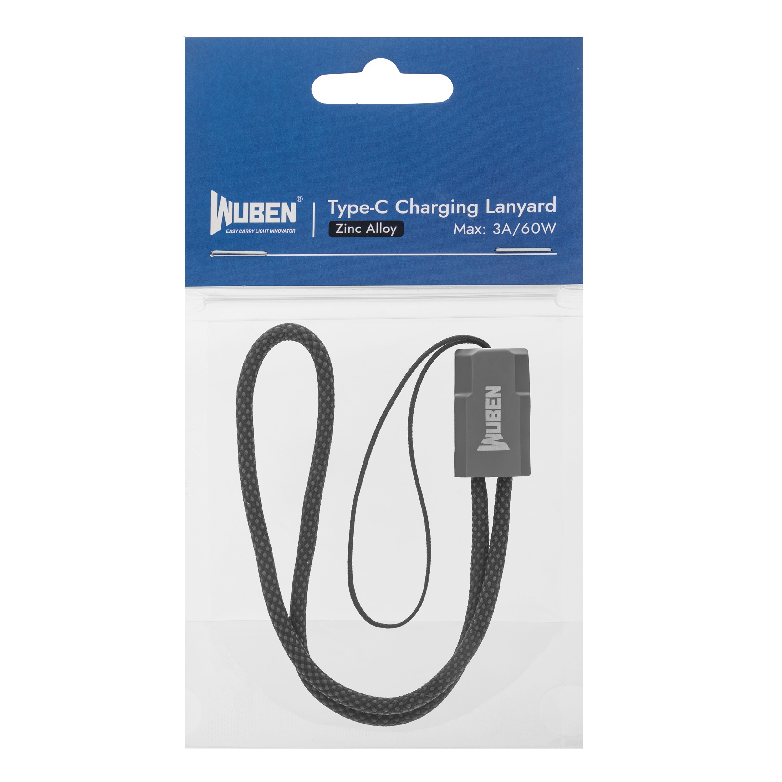 Smycz Wuben X5 Charge Lanyard z kablem USB-C