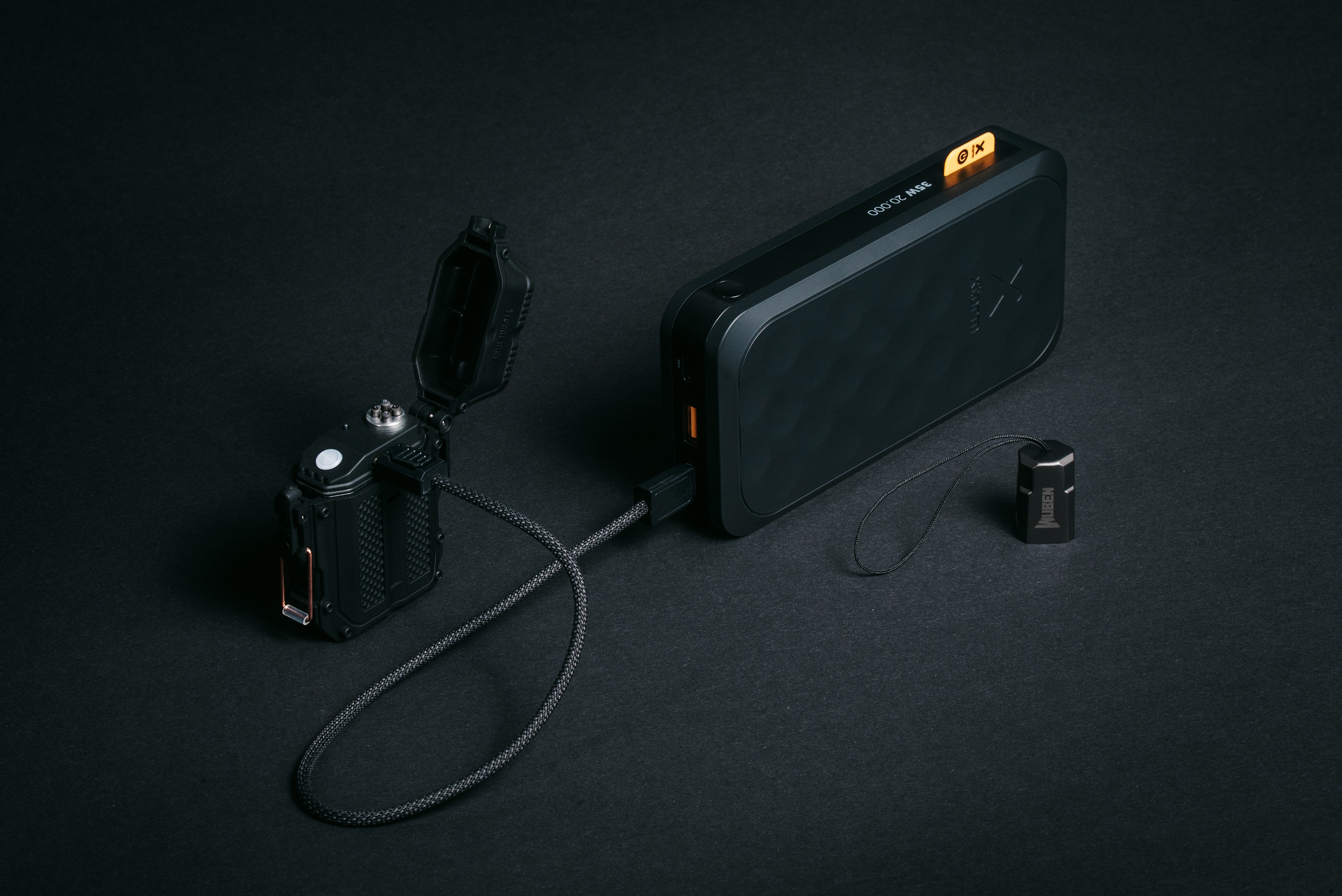 Smycz Wuben X5 Charge Lanyard z kablem USB-C