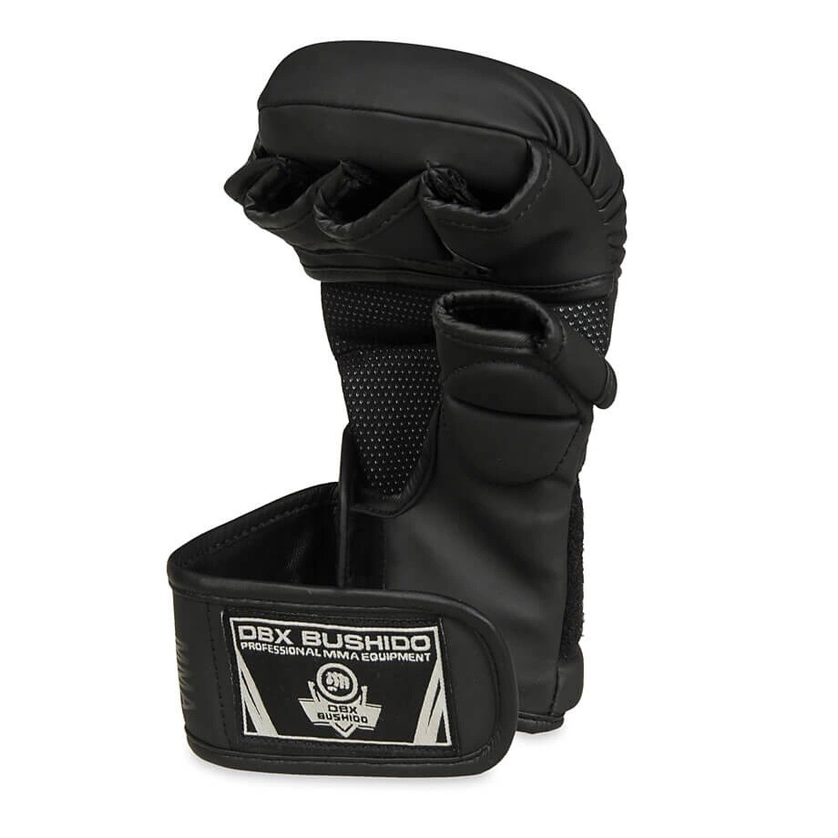 Rękawice do MMA DBX Bushido Valor Series Black Master E1V9 - Czarne